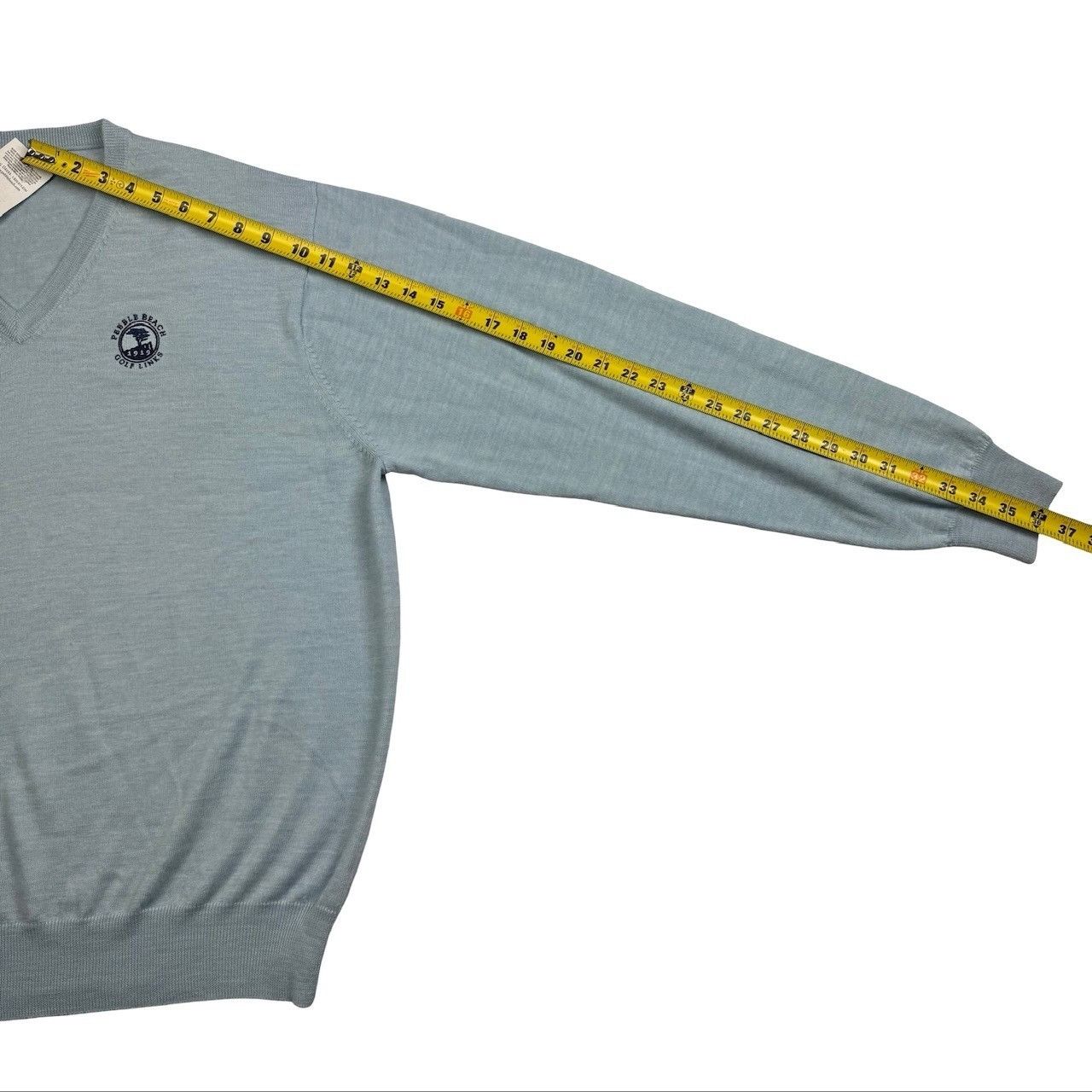 Peter Millar NEW Pebble Beach x Peter Millar Men's V-Neck Sweater Artic B Size US XXL / EU 58 / 5 - 7 Thumbnail