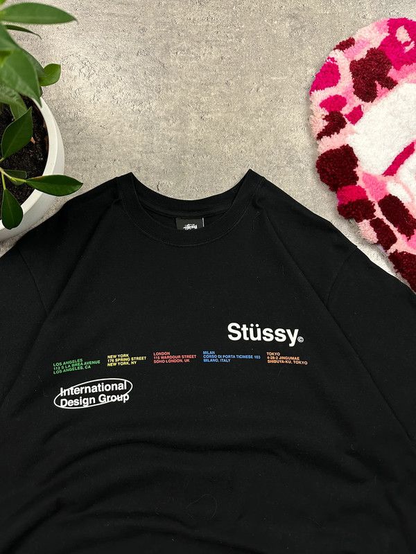 Stussy T-shirt Stussy banner logo designe graphic skate Size US L / EU 52-54 / 3 - 5 Thumbnail