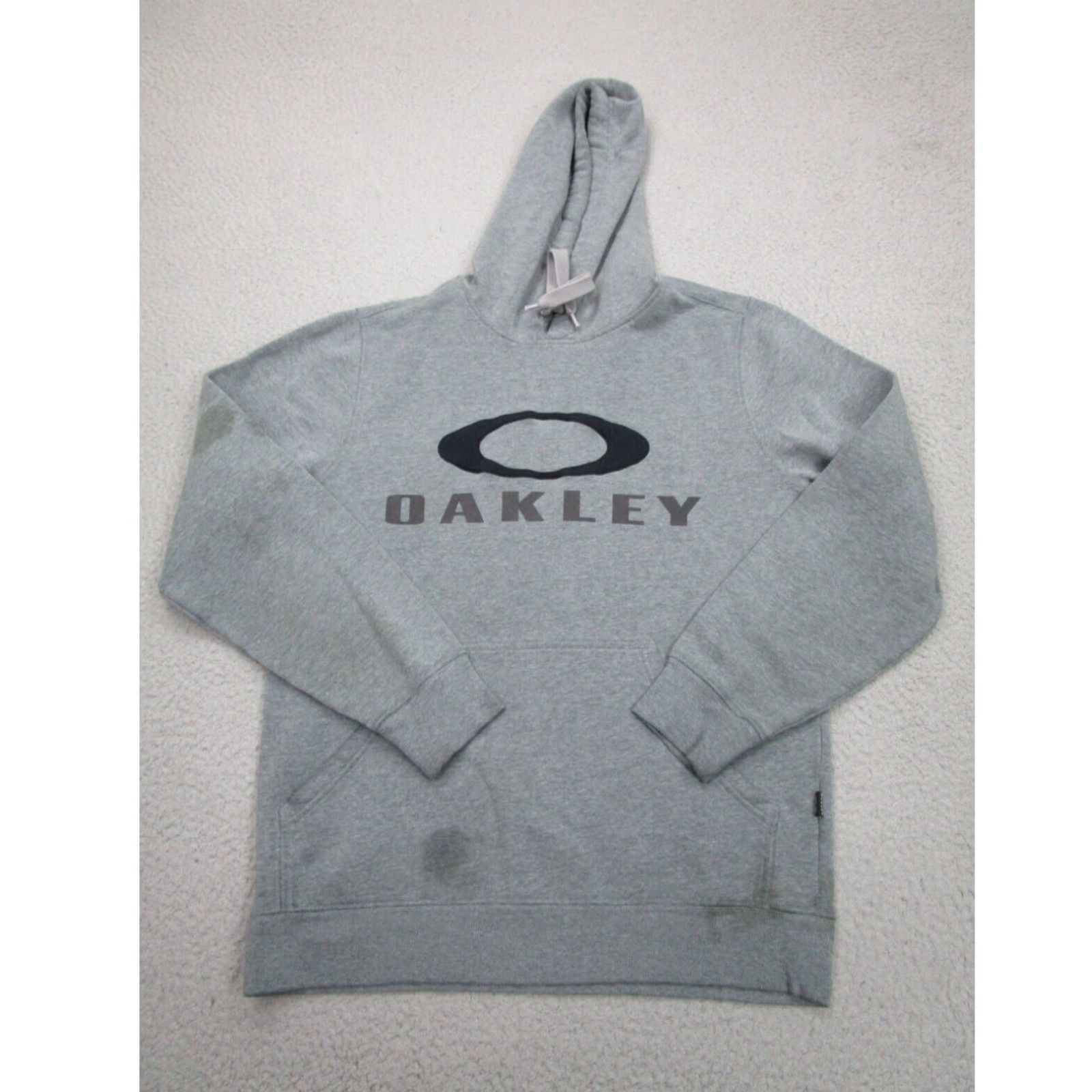 Oakley Hoodie Pullover cheapest Gray Sweater Mens