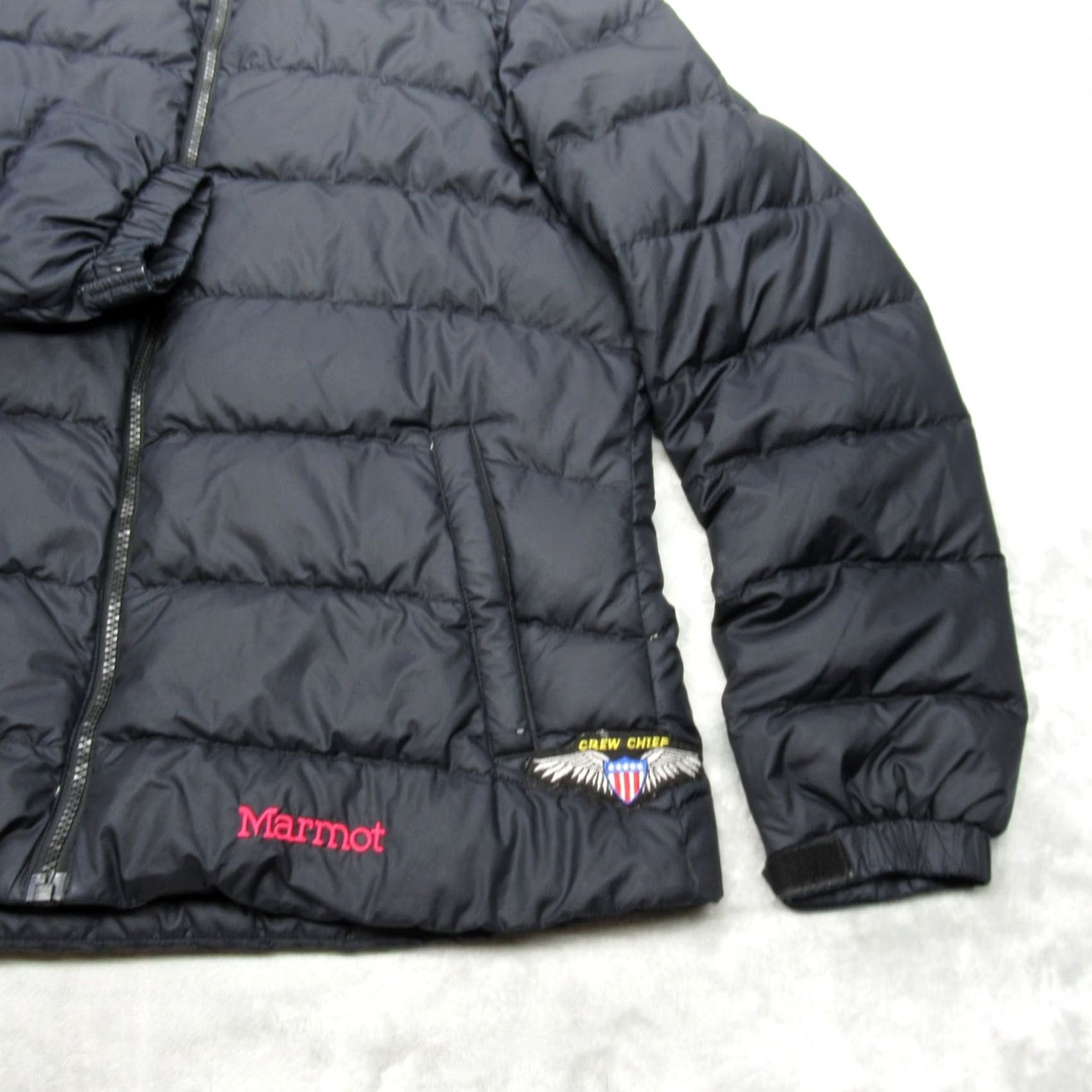 Marmot Marmot Jacket Womens Large Navy Blue 650 Fill Down Puffer Lightweight Packable Insulated Winter Casual Womens Size L / US 10 / IT 46 - 3 Thumbnail