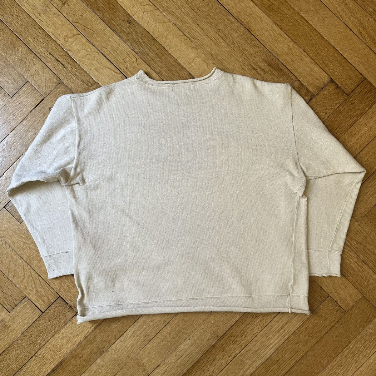 Stone Island Stone Island Vintage Center Logo Cropped Sailor Sweatshirt Size US M / EU 48-50 / 2 - 19 Thumbnail