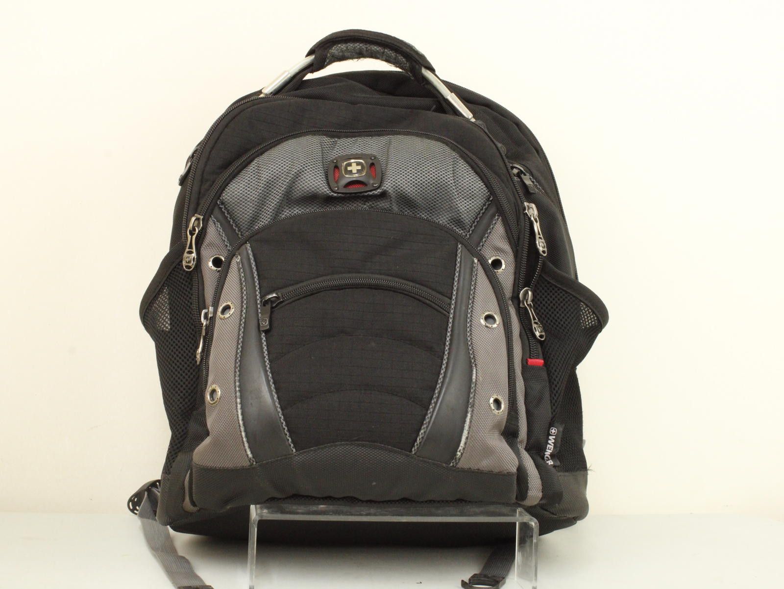 Other Wenger Black and Grey Women's Backpack Carry Bag Size ONE SIZE - 2 Thumbnail