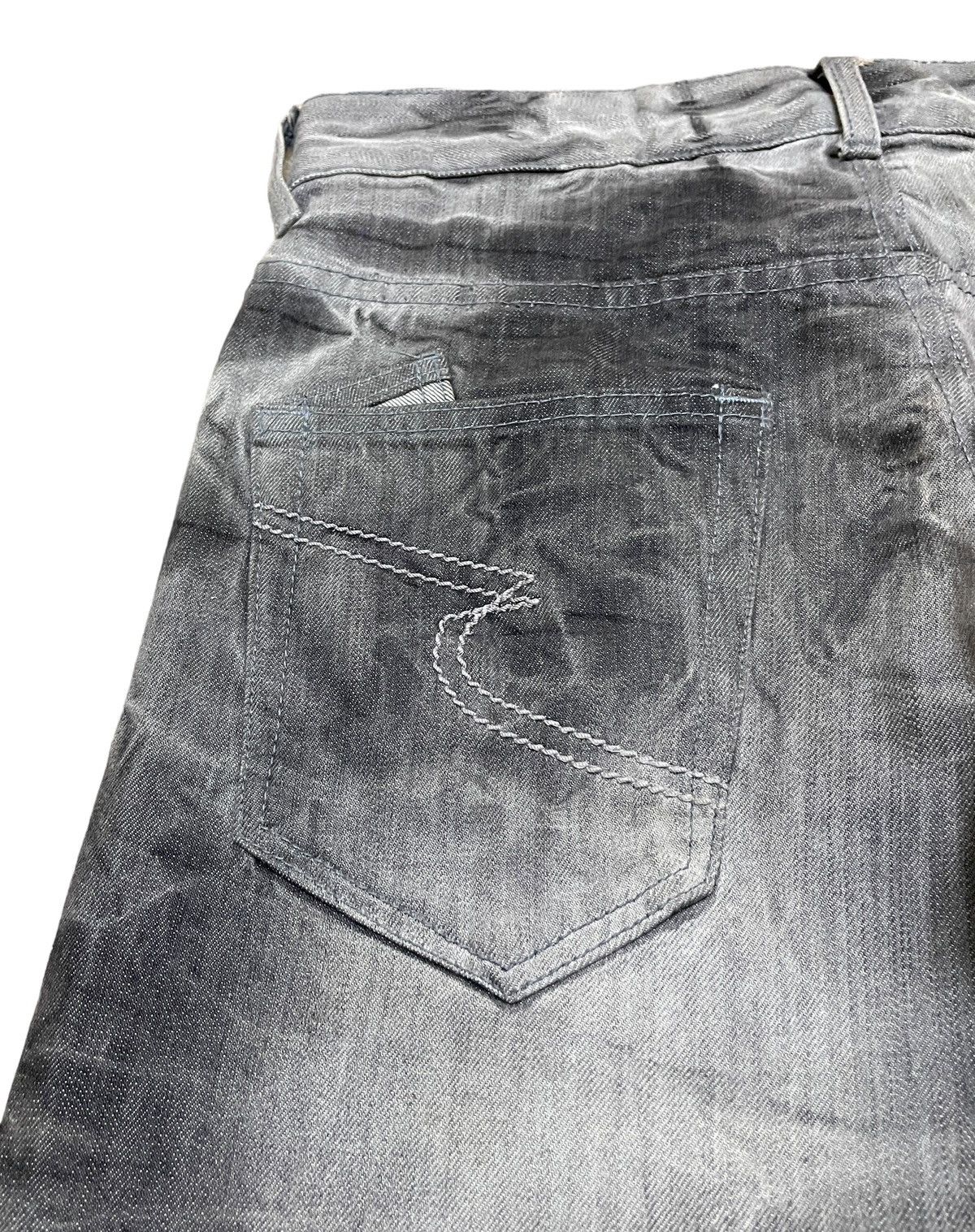 semanticdesign Very Rare Vintage Semantic Design Flared Hagi Jeans 1990s Size US 30 / EU 46 - 4 Thumbnail