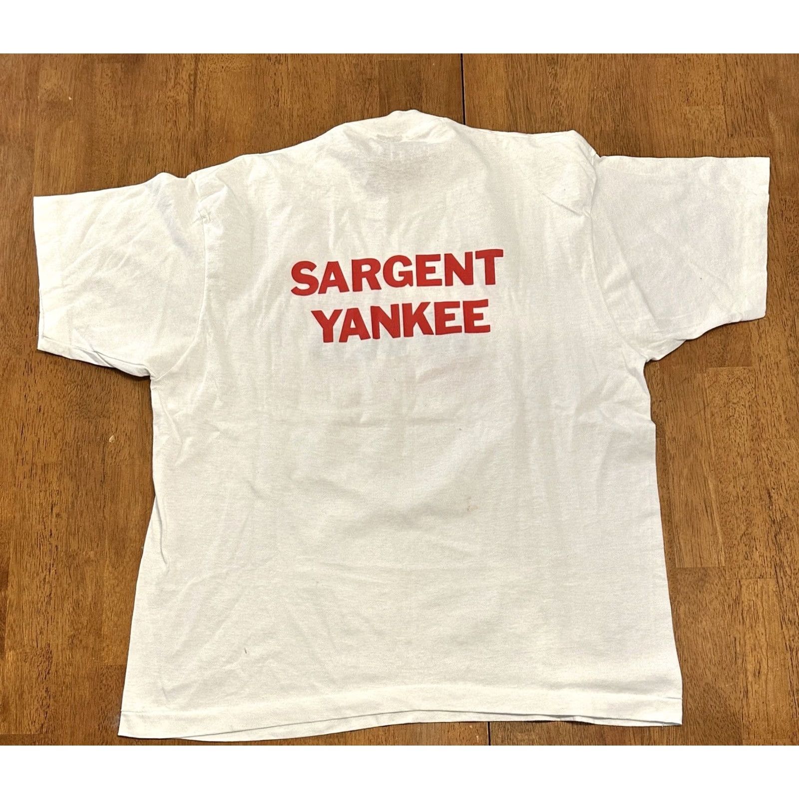 Fruit Of The Loom Vintage Pontook Hydro Hustlers Shirt XL White Single Stitch 90s Sargent Yankee NH T Mens Size US XL / EU 56 / 4 - 4 Thumbnail