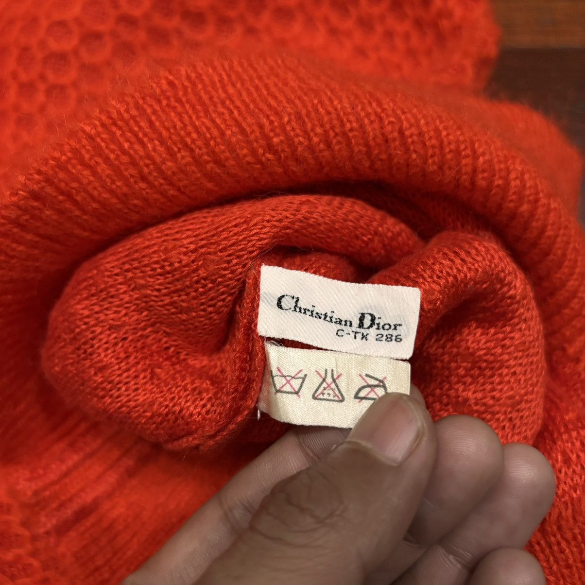 Christian Dior Monsieur × Vintage ⚡️QUICK SHIP⚡️ Christian Dior Pret-A Porter Knitwear Size M / US 6-8 / IT 42-44 - 4 Thumbnail