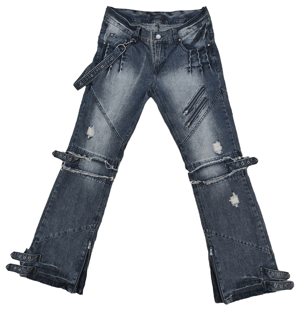 image of Beauty Beast x Seditionaries Bondage Denim in Blue, Men's (Size 34)