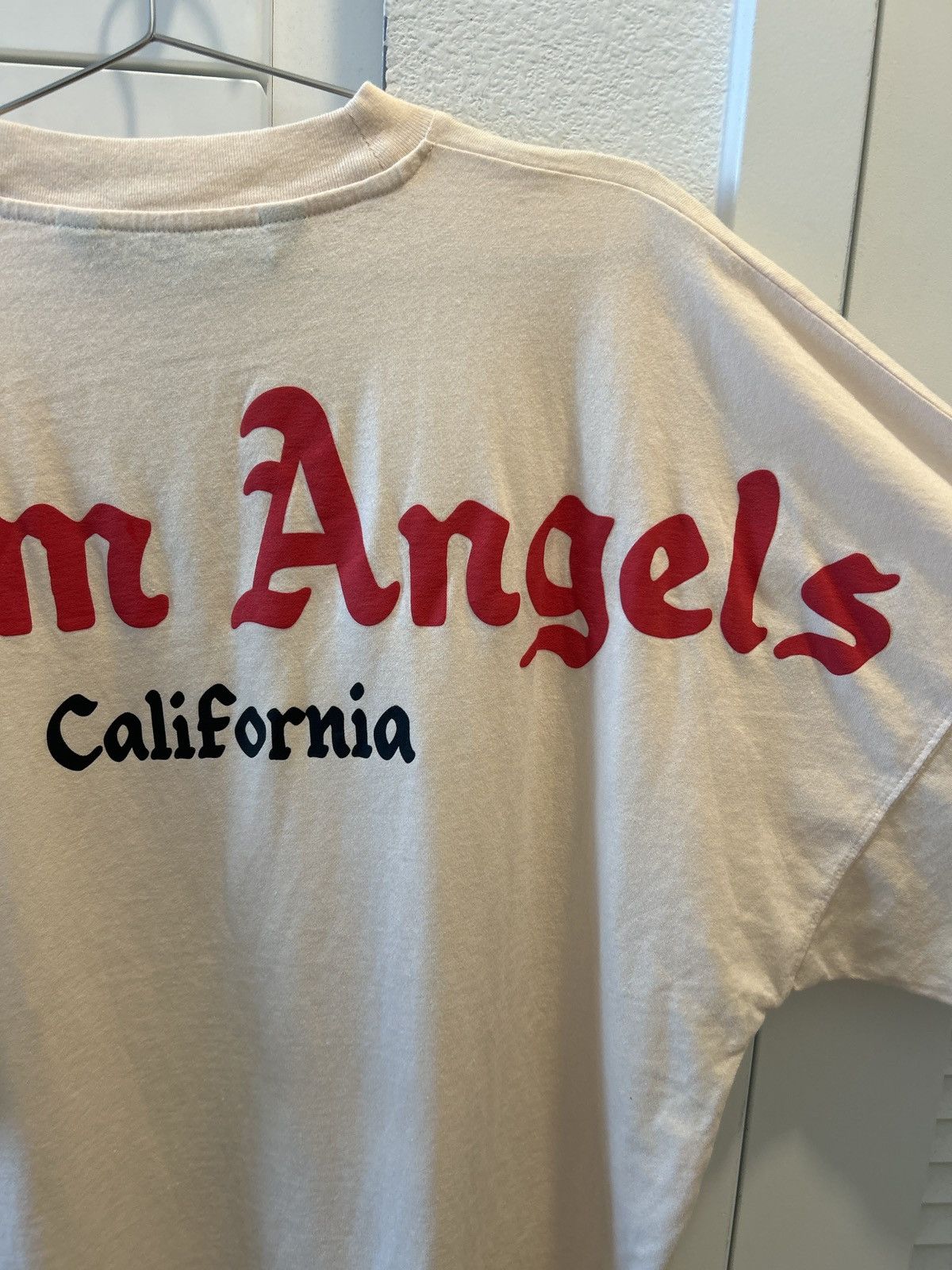 Palm Angels Palm Angels Greetings from California Oversized Tee Size US S / EU 44-46 / 1 - 7 Thumbnail