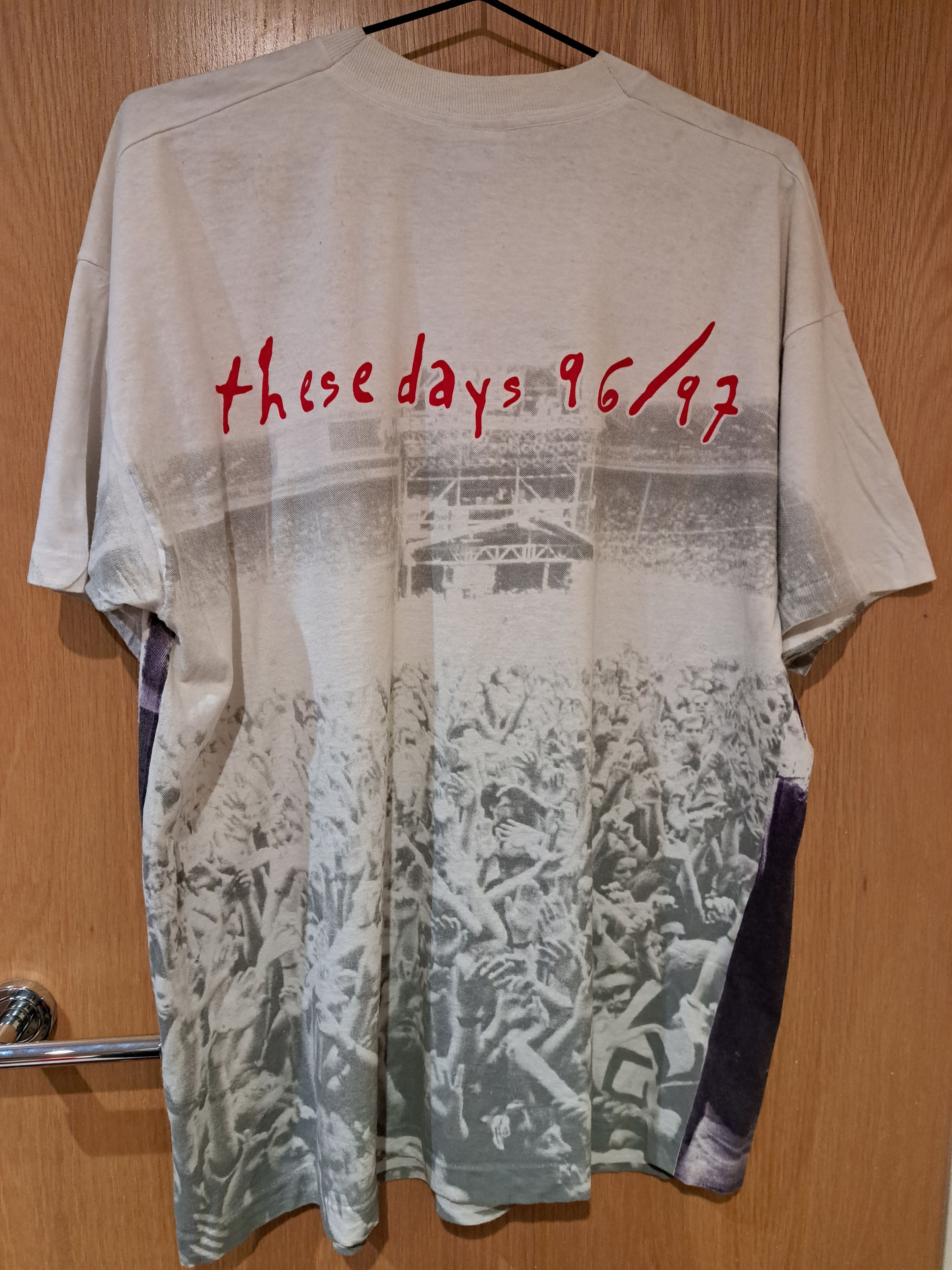 Band Tees × Vintage Vintage Bon Jovi these days 96/97 Band T-Shirt Tee Size US XL / EU 56 / 4 - 5 Thumbnail