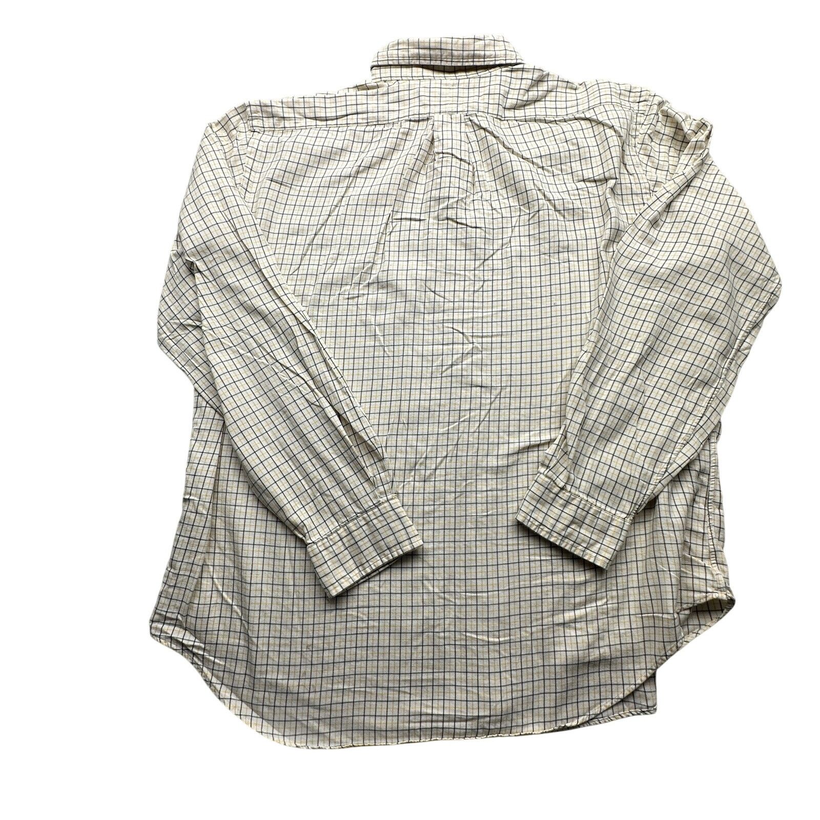 Ralph Lauren Ralph Lauren Classic Fit Windowpane Plaid Shirt Mens XL Size US XL / EU 56 / 4 - 2 Thumbnail