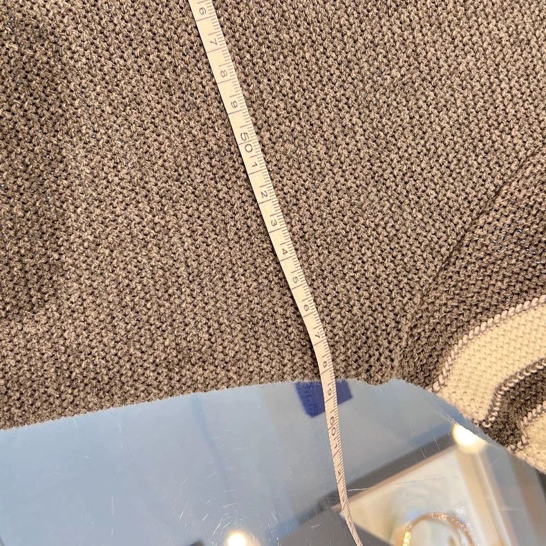 Thom Browne Thom Browne Gray striped knit sweater Size US XL / EU 56 / 4 - 7 Thumbnail