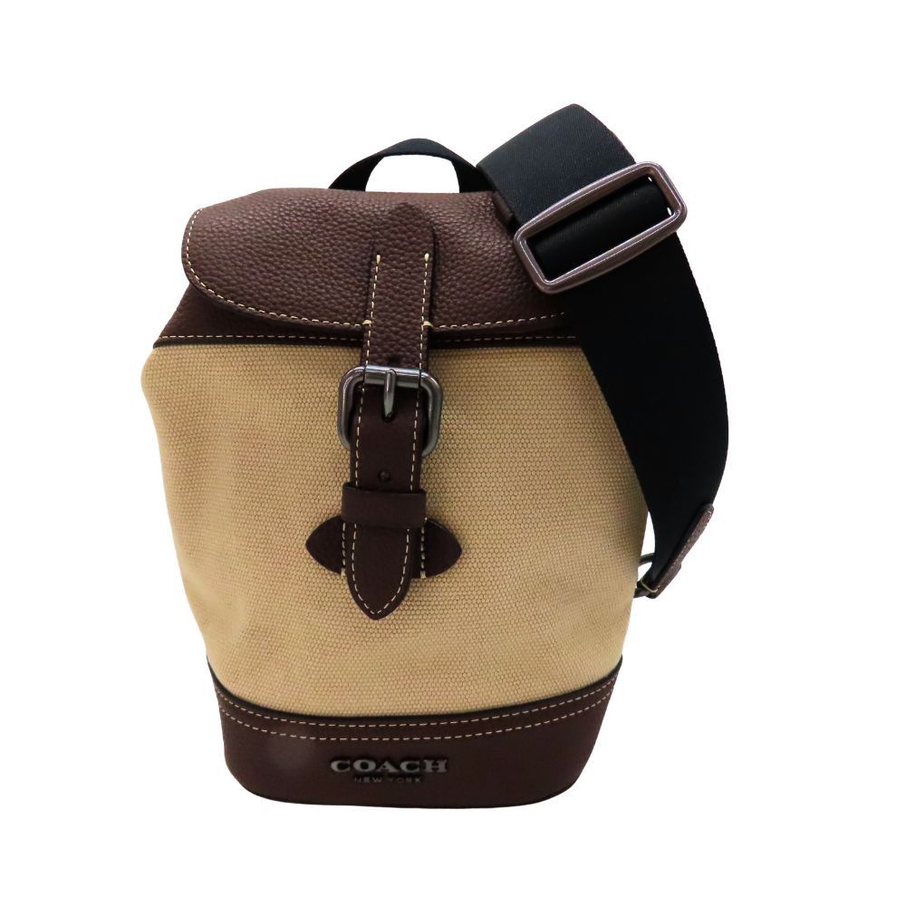 Coach Coach Coach Hudson Small Pack Canvas Leather Shoulder Bag Canvas Crossbody Bag CH074 DUTY FREE for USA Size ONE SIZE - 1 Thumbnail