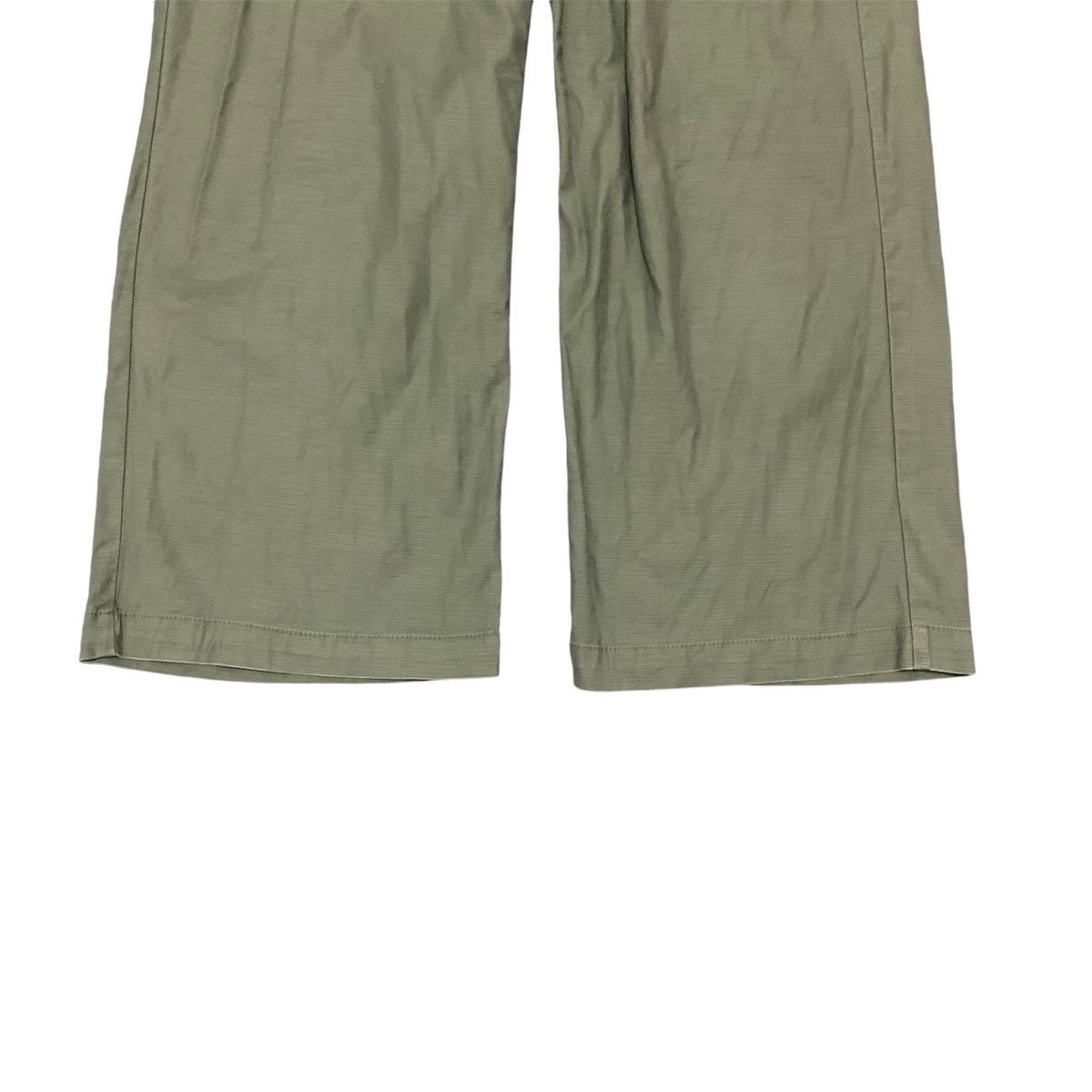 Issey Miyake × Japanese Brand Issey Miyake Plantation Fatigue Wide aleg Pants Size US 27 - 4 Thumbnail