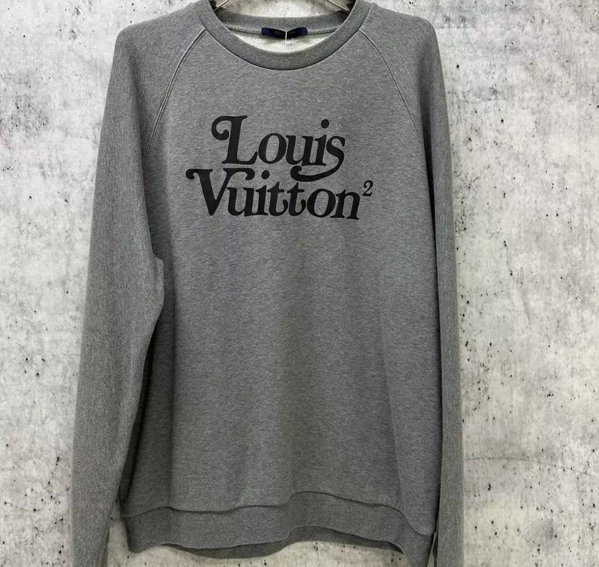 Louis Vuitton Louis Vuitton Nigo collaboration grey round neck hoodie Size US XXL / EU 58 / 5 - 1 Thumbnail