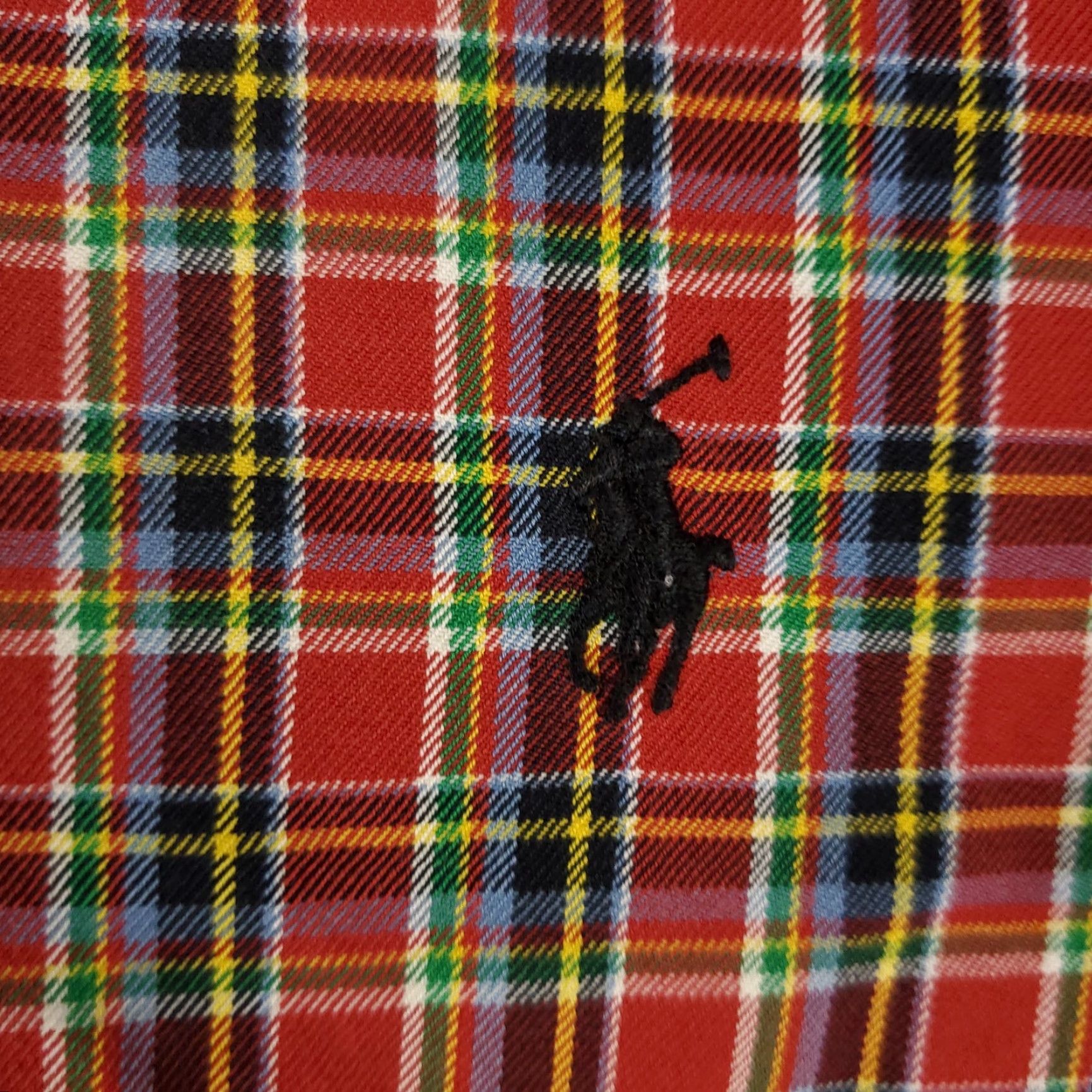 Ralph Lauren Ralph Lauren Shirt Mens XL Red Plaid Button-Up Long Sleeve Classic Pineapple Pony Outdoors Casual Dress Shirt Mens XL Red Plaid Button-Up Long Sleeve Size US XL / EU 56 / 4 - 2 Thumbnail