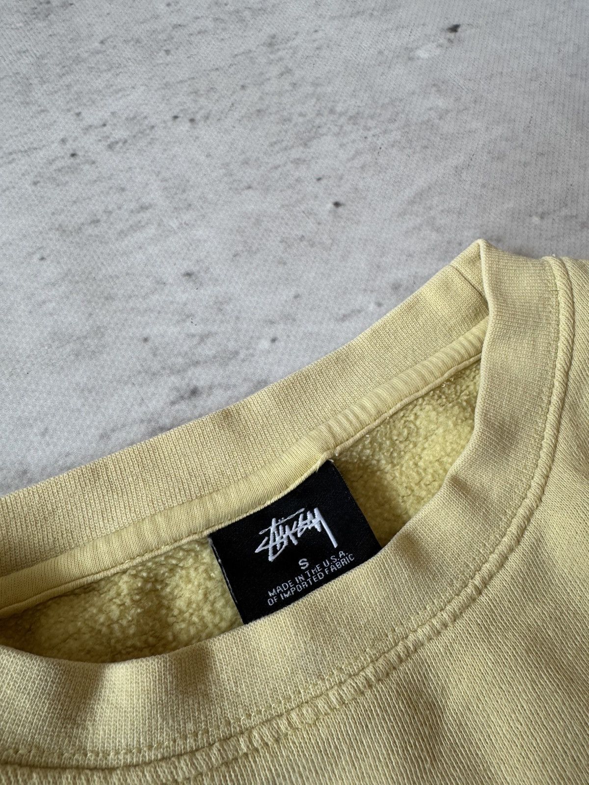 Stussy × Vintage STUSSY CENTER HAFT LOGO OVERSIZE BAGGY FIT SWEATSHIRT Size US S / EU 44-46 / 1 - 6 Thumbnail