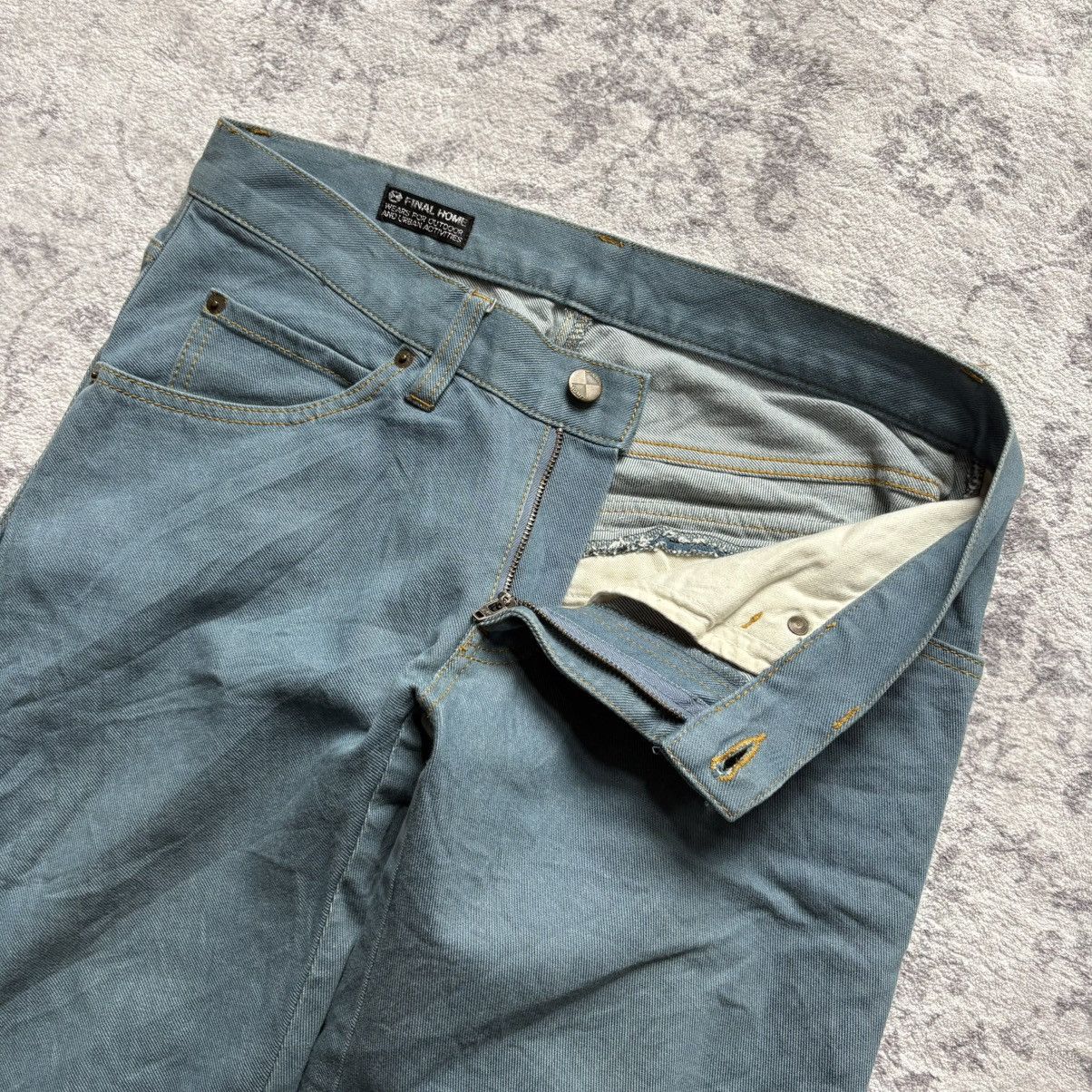 Final Home Final Home Torpedo Spiral Stitched Button-Detachable Jeans Size US 31 - 5 Thumbnail