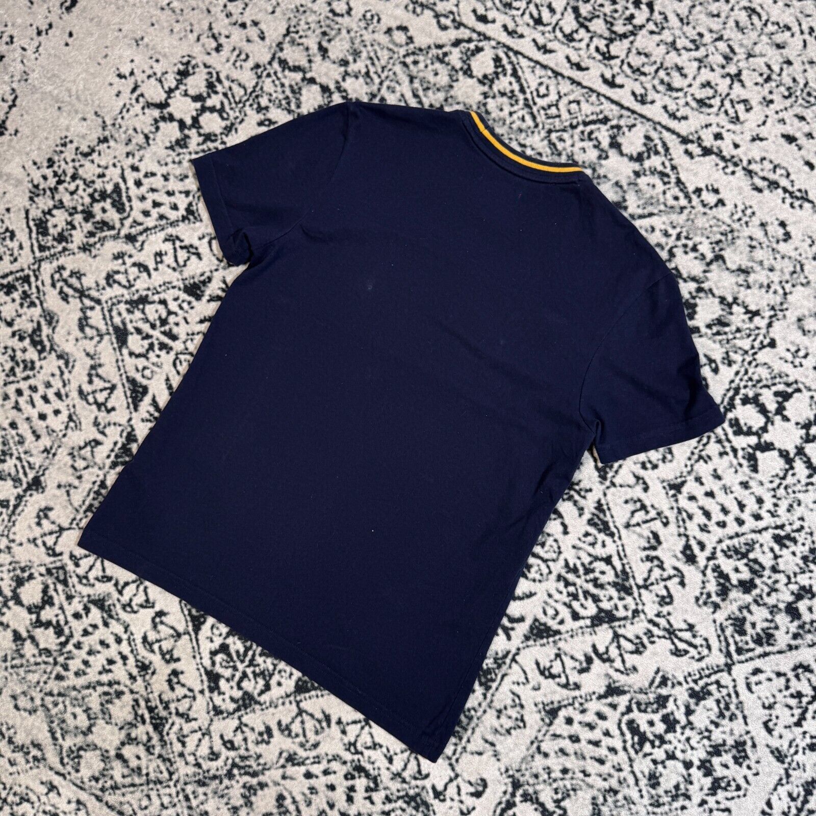 Guess × Vintage Vintage GuessNavy Yellow Cotton T-Shirt Size XS Asap Rocky Size US XS / EU 42 / 0 - 9 Thumbnail