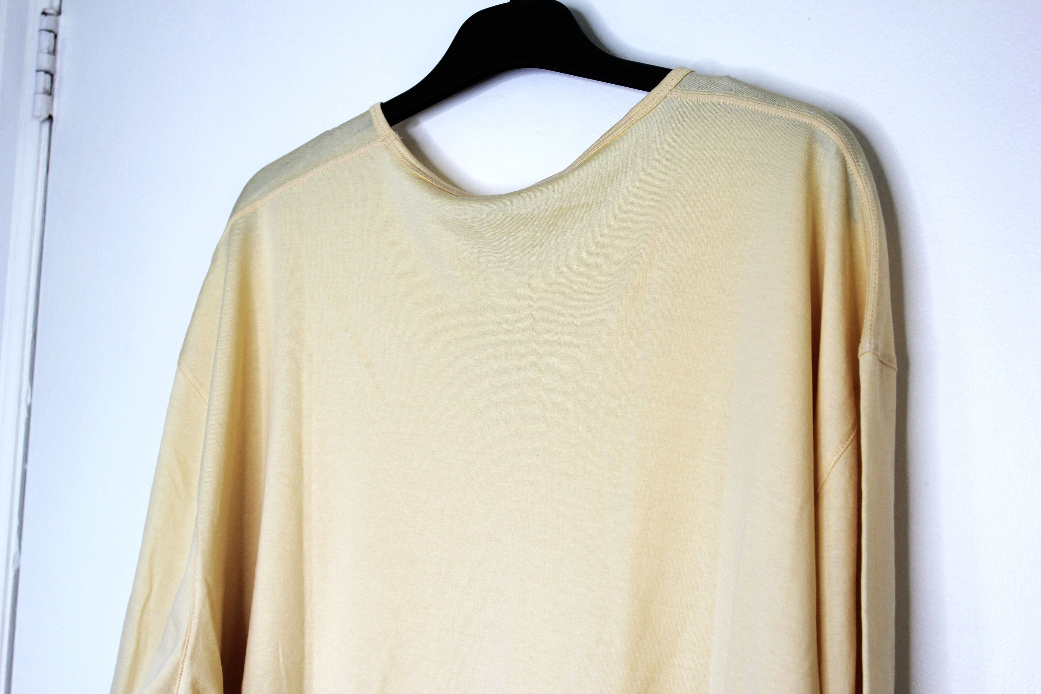 Lemaire BNWT SS25 LEMAIRE RELAXED TSHIRT ICE APRICOT XL Size US XL / EU 56 / 4 - 6 Thumbnail