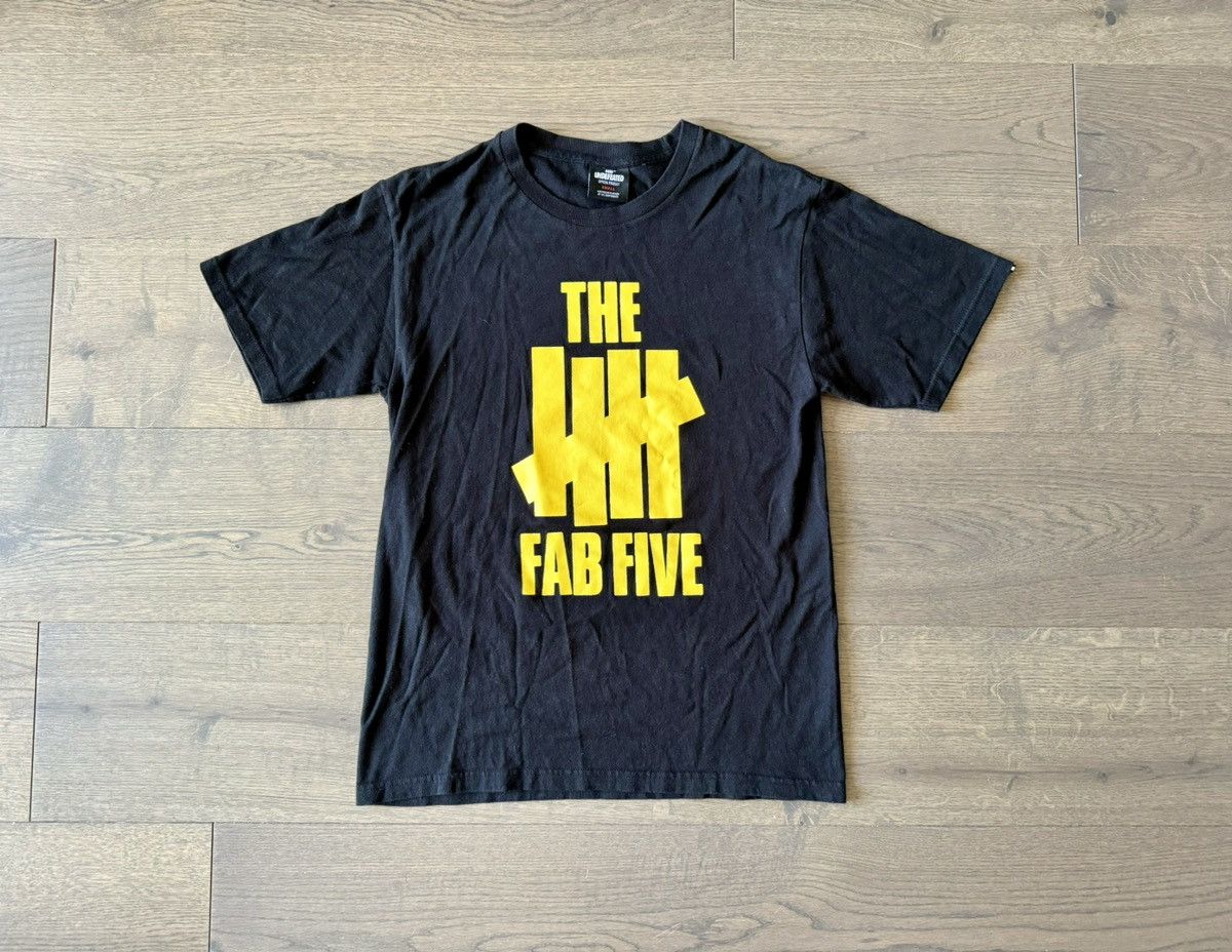 Undefeated Undefeated Fab Five Black T-Shirt Size US S / EU 44-46 / 1 - 1 Thumbnail