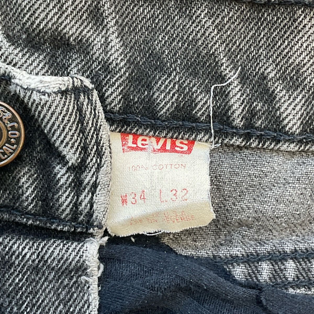 Levi's × Vintage Vintage Trashed Distressed 80s Levi's Made In USA 505 Pants Size US 34 / EU 50 - 13 Thumbnail