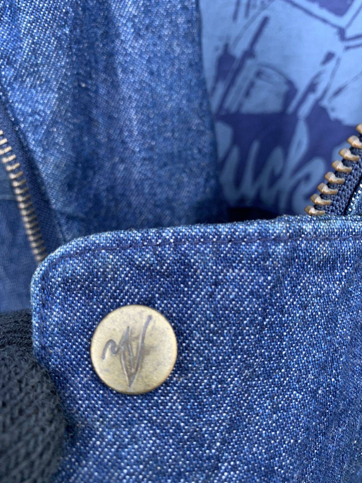 Indigo × Japanese Brand × Vintage Vintage Japanese Brand Ruck Dam Indigo Jacket Size US L / EU 52-54 / 3 - 21 Thumbnail
