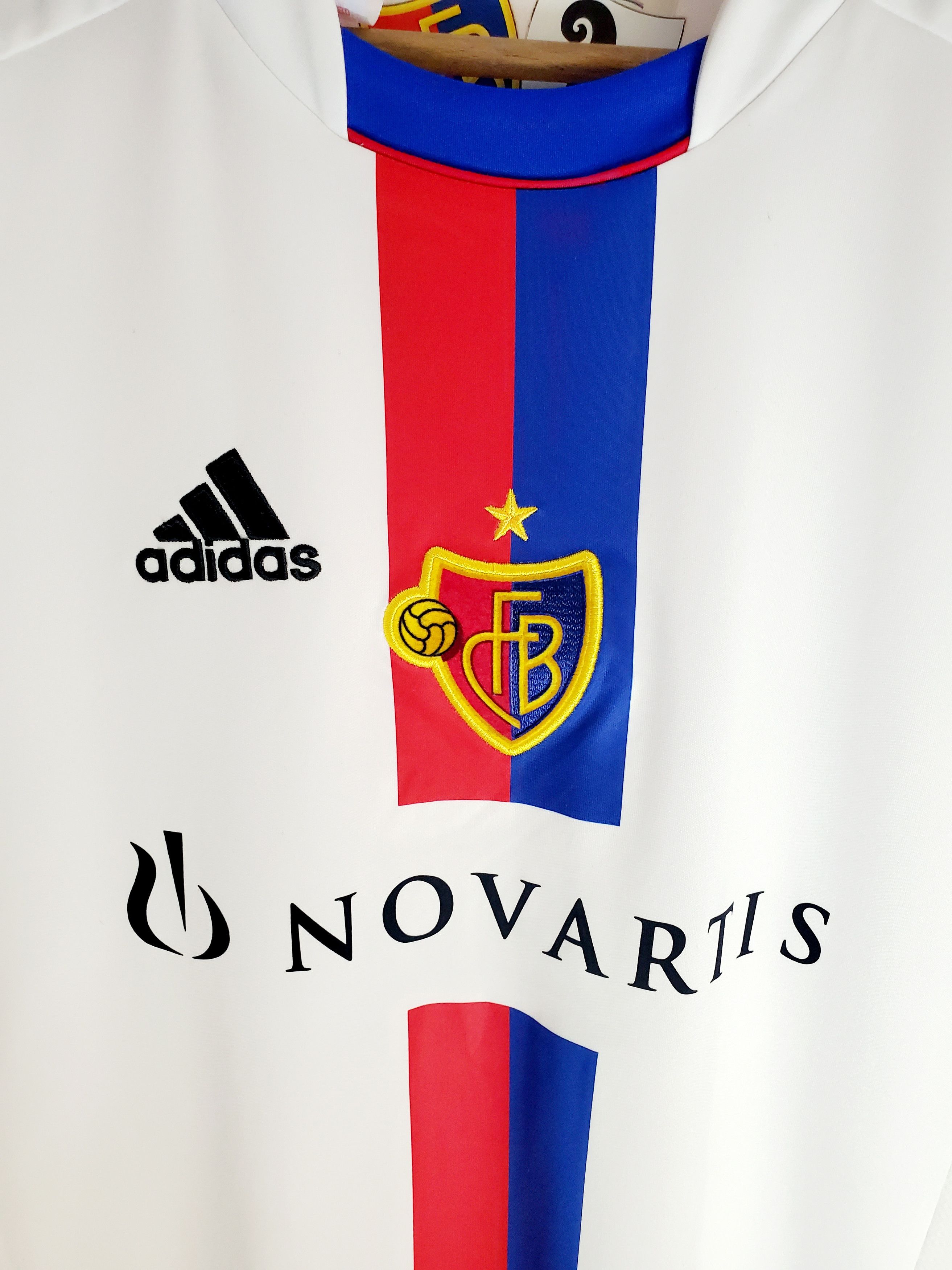 Adidas 2012-14 FC Basel adidas Away Shirt Jersey Xl .Boys Cadult Size US XS / EU 42 / 0 - 2 Thumbnail
