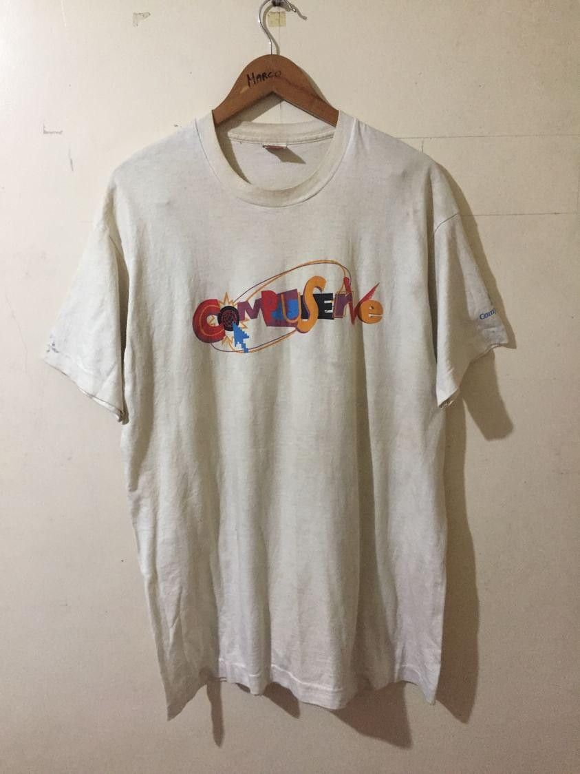 Apple × Fruition × Vintage vintage geometric compuserve shirt Size US XL / EU 56 / 4 - 1 Thumbnail