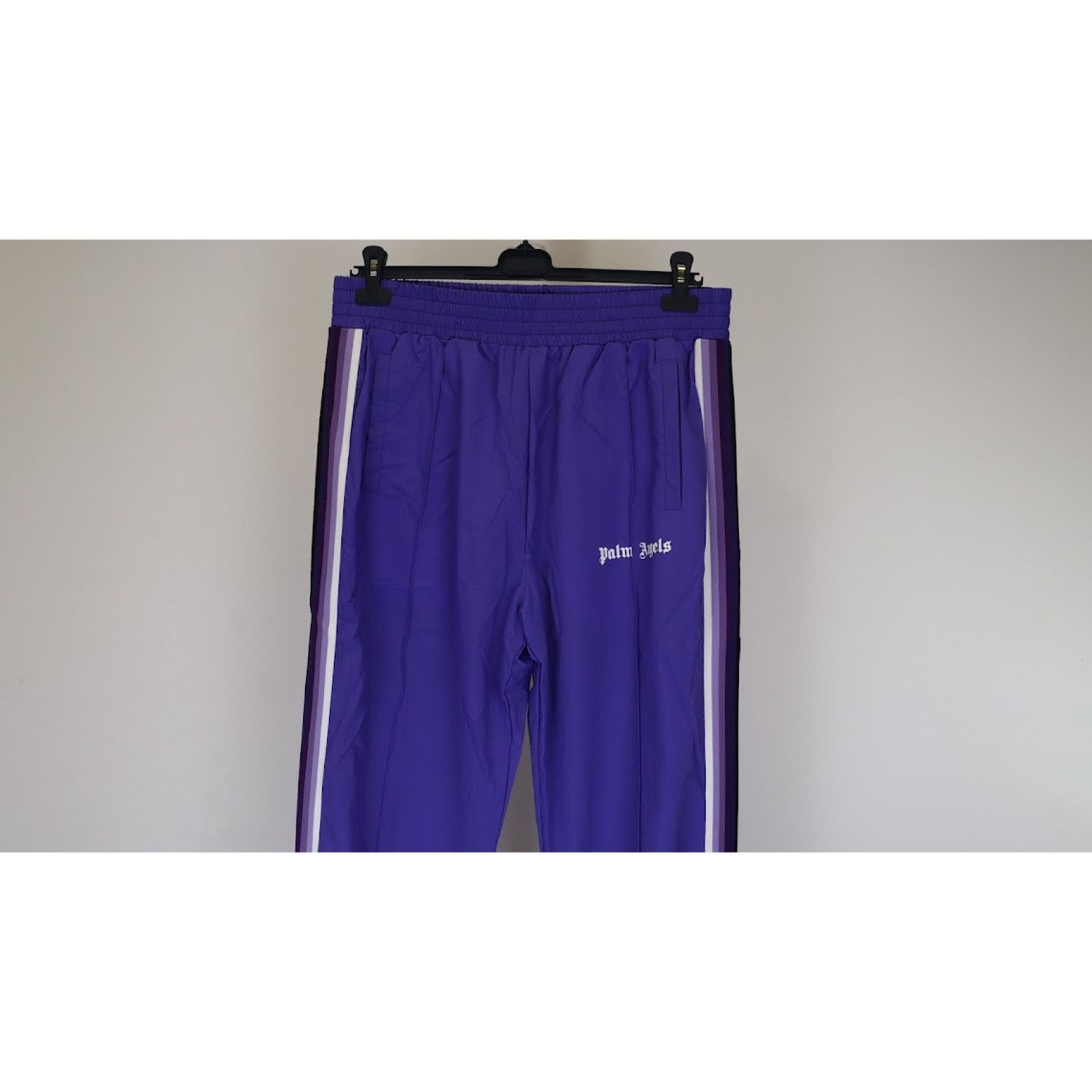 Palm Angels o1rshd1 HB Exclusive Track Pants in Purple White Size US 38 / EU 54 - 5 Thumbnail