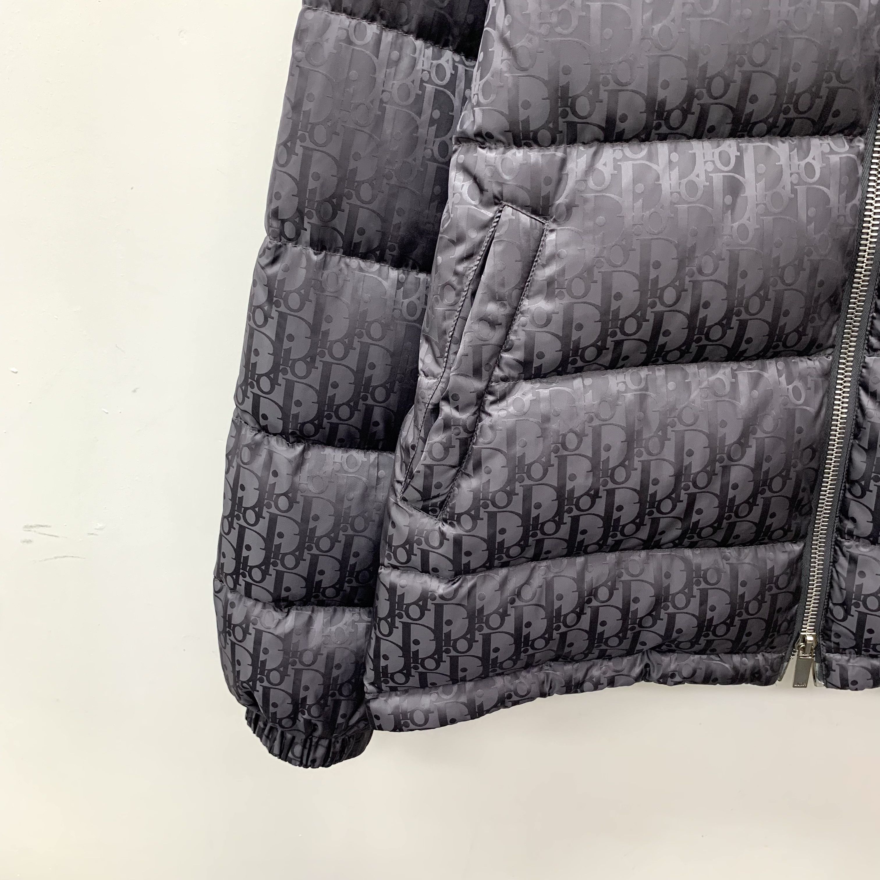 Dior Dior Logo Down Jacket Navy (L) Size US L / EU 52-54 / 3 - 4 Thumbnail