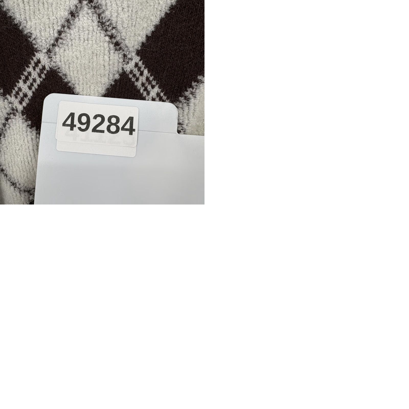 Vintage COMMENSE Sweater Womens Medium Brown Argyle Collared Knit Pullover Preppy Size M / US 6-8 / IT 42-44 - 9 Thumbnail