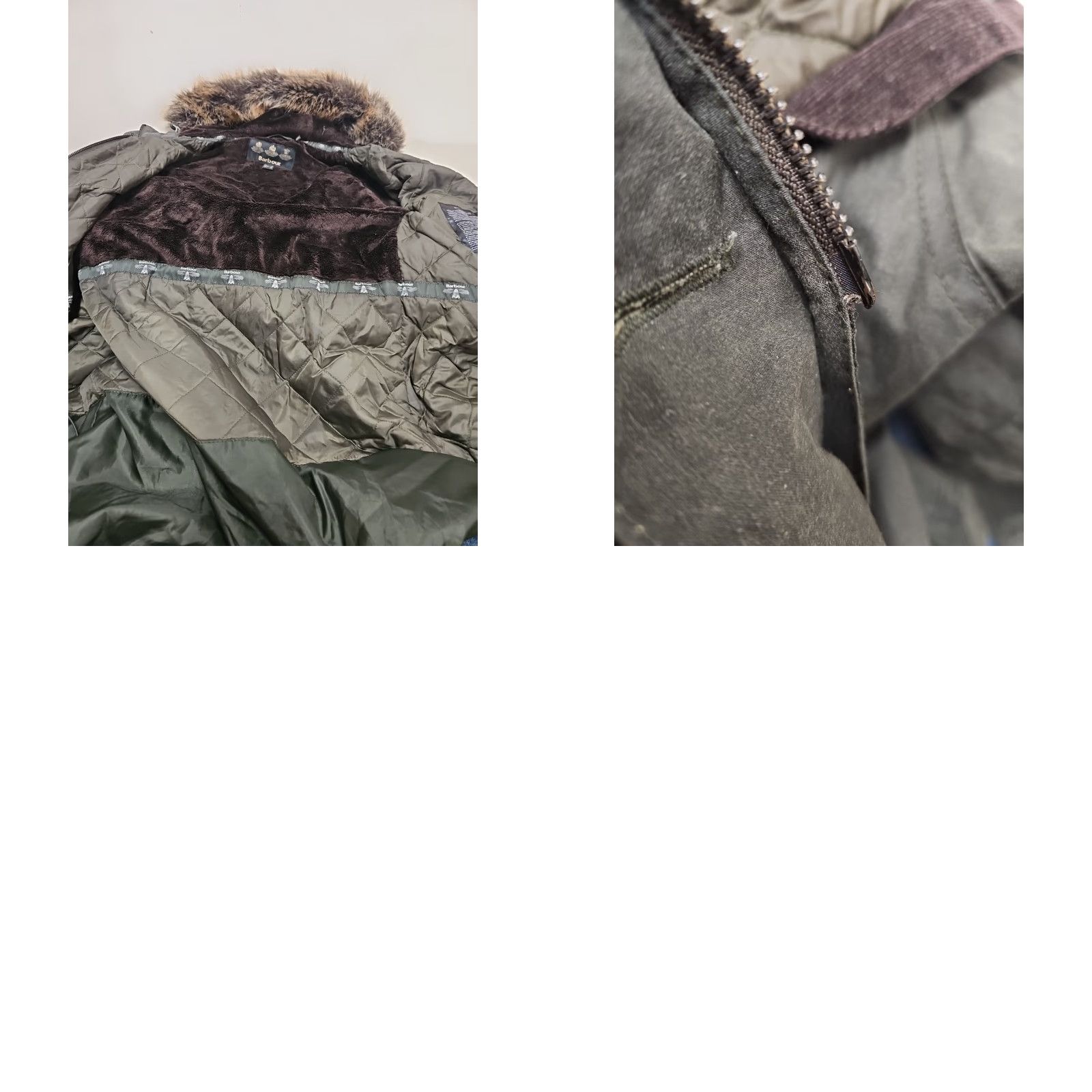 Barbour Barbour Parka Waxed Cotton Green USA SIZE 6 Women Jacket Coat Barbour Thrunton Parka Waxed Size M / US 6-8 / IT 42-44 - 10 Thumbnail