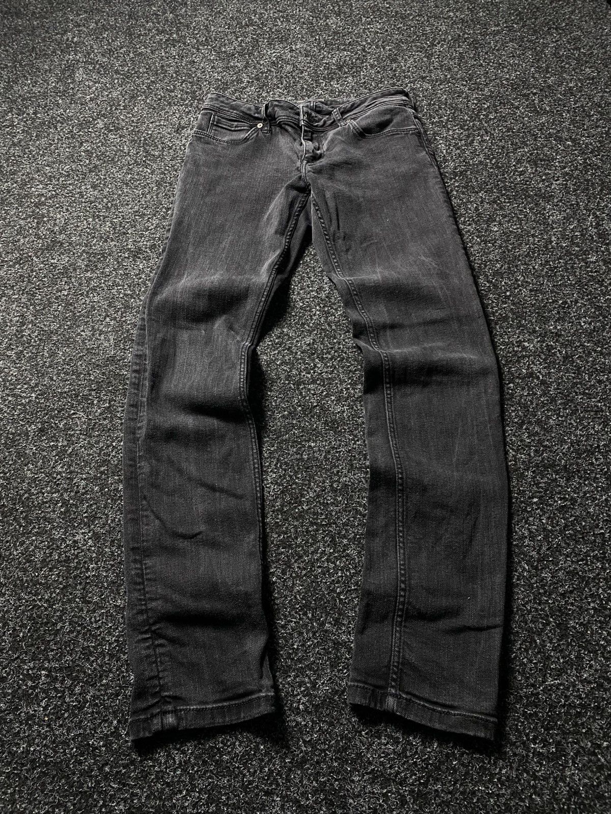 Burberry × Vintage BURBERRY LONDON Y2K CHECK NAVY JEANS PANTS Size 30" / US 8 / IT 44 - 1 Thumbnail