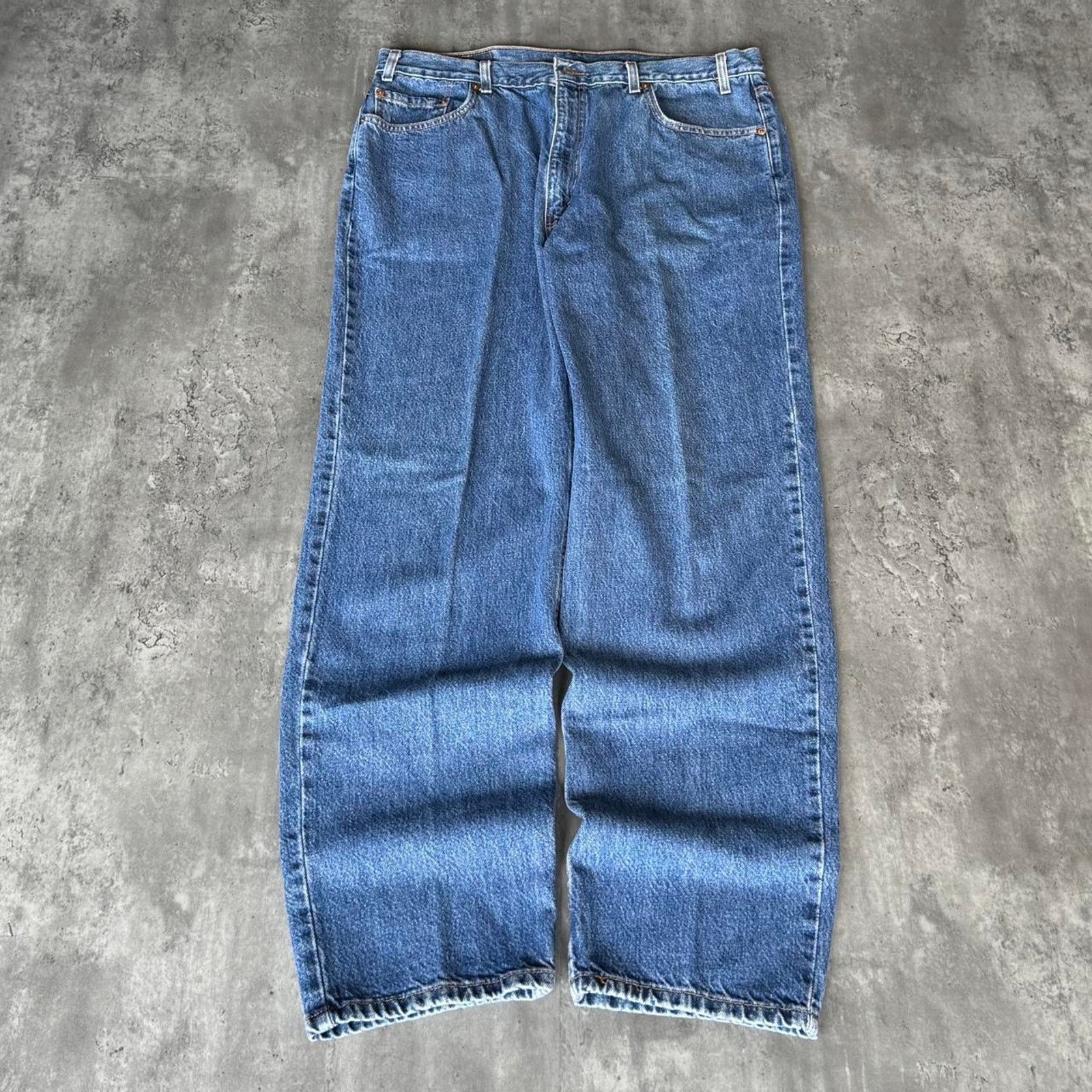 Levi's × Levi's Vintage Clothing × Vintage Vintage Y2K Levi’s 550 Baggy Grunge Opium Essential Jeans Size US 38 / EU 54 - 2 Thumbnail