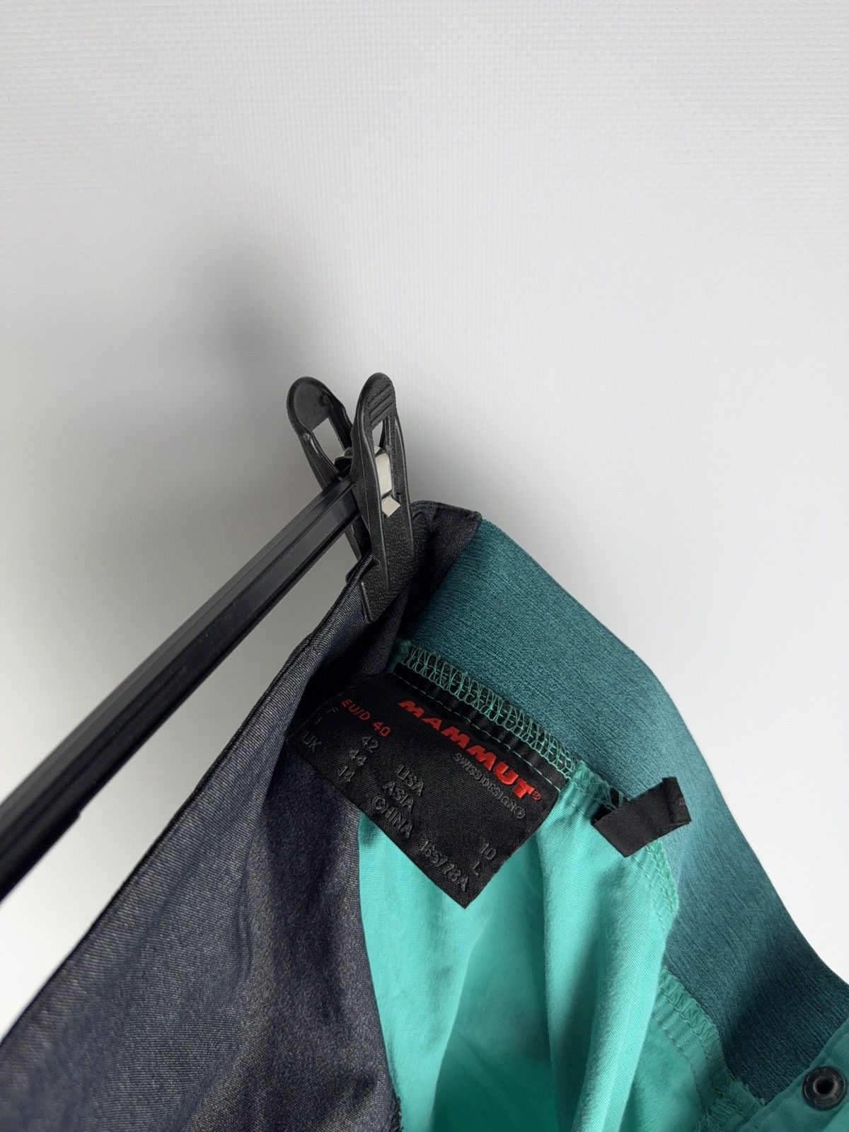 Mammut Mammut Women’s Trekking Pants L / EU 40 / USA 10 Teal Green Size 32" / US 10 / IT 46 - 11 Thumbnail