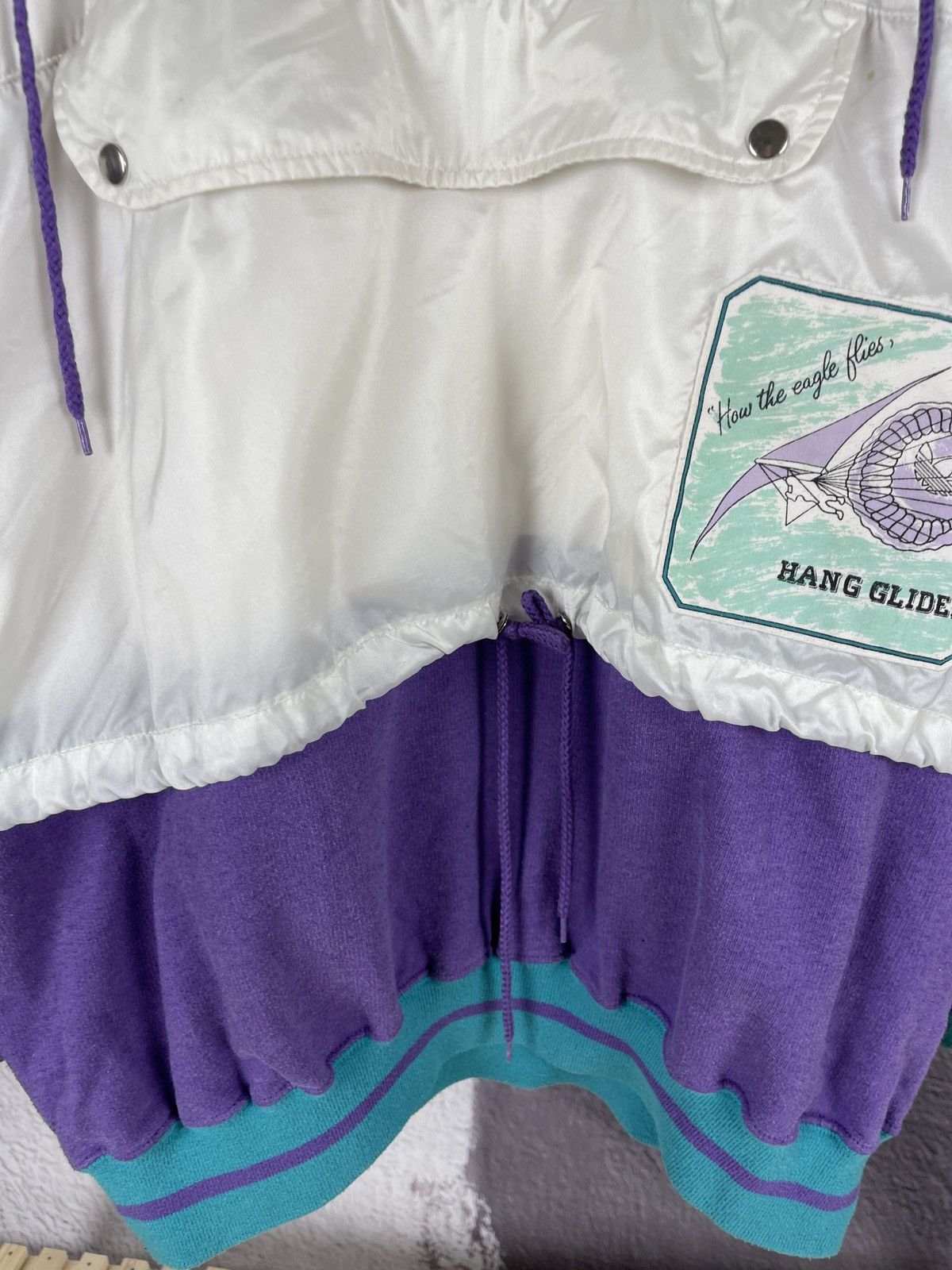 Adidas Adidas Hang Glider vintage 90s how the eagle flies anorak Size US S / EU 44-46 / 1 - 11 Thumbnail