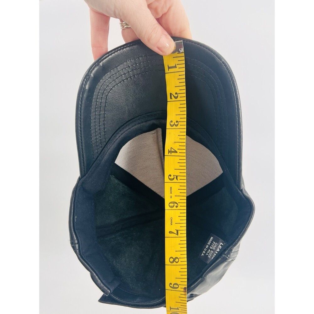 Other Emstate By Winner Caps Genuine Leather Made In USA Adjustab Size ONE SIZE - 9 Thumbnail