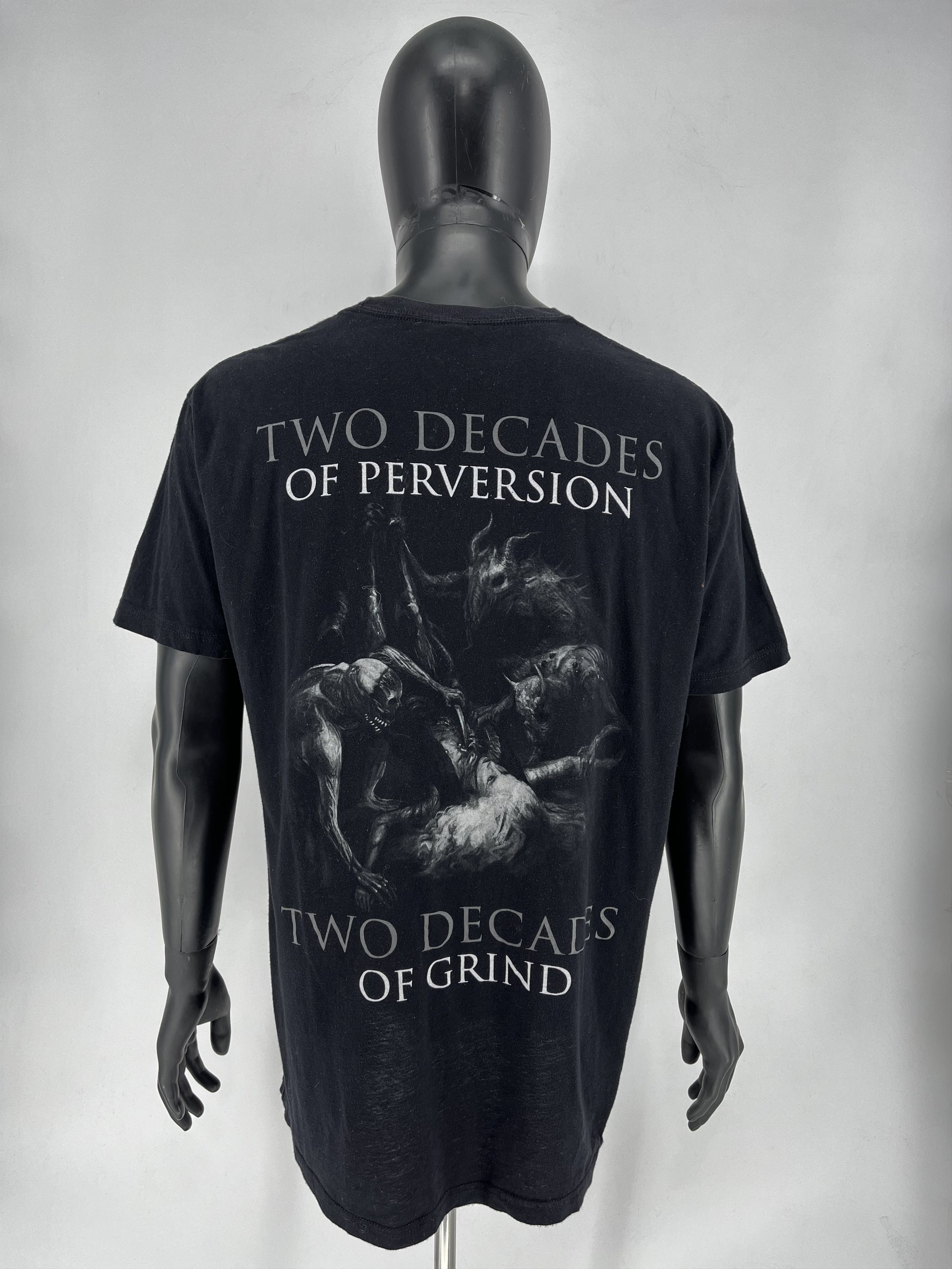 Band Tees The Purity Of Perversion Aborted Band Black T-Shirt Cotton Size US XL / EU 56 / 4 - 7 Thumbnail