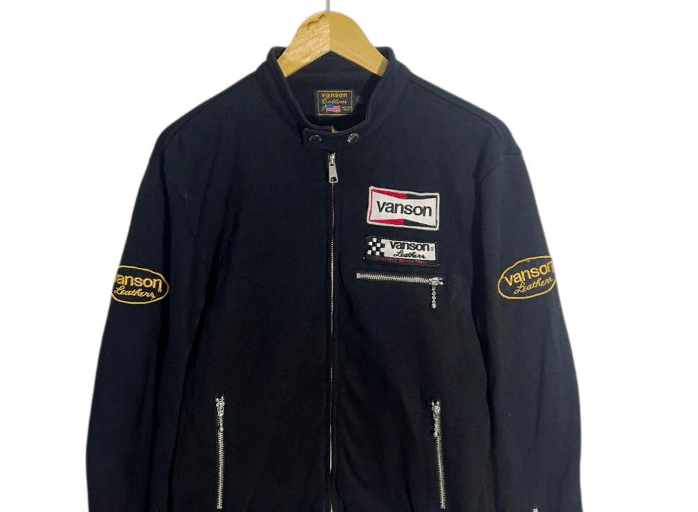 Vanson Leathers VANSON LEATHERS RIDING EMBROIDERY JACKET Size US L / EU 52-54 / 3 - 3 Thumbnail