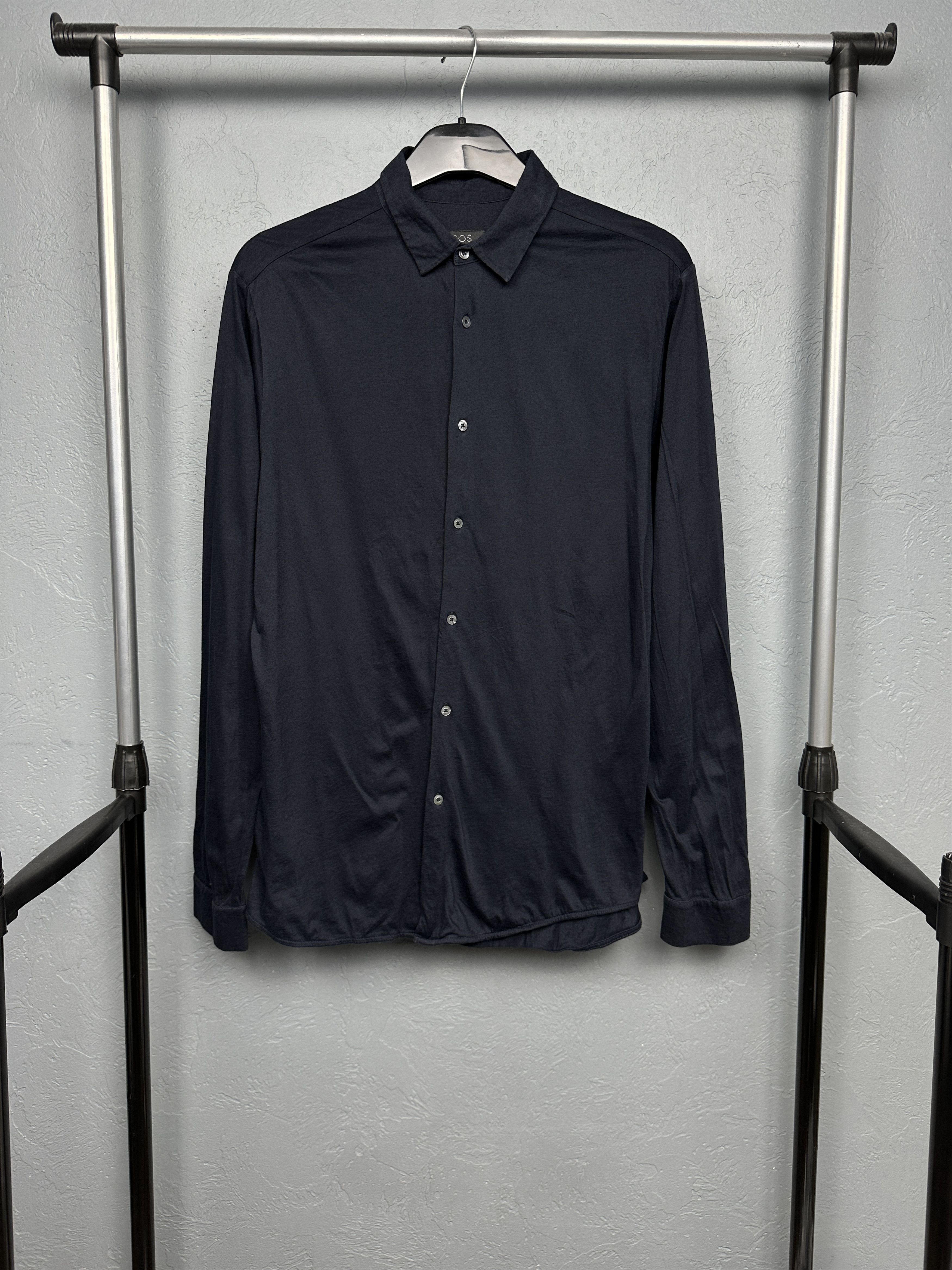 Cos Cos Mens Cotton Long Sleeve Shirt Size US S / EU 44-46 / 1 - 1 Thumbnail