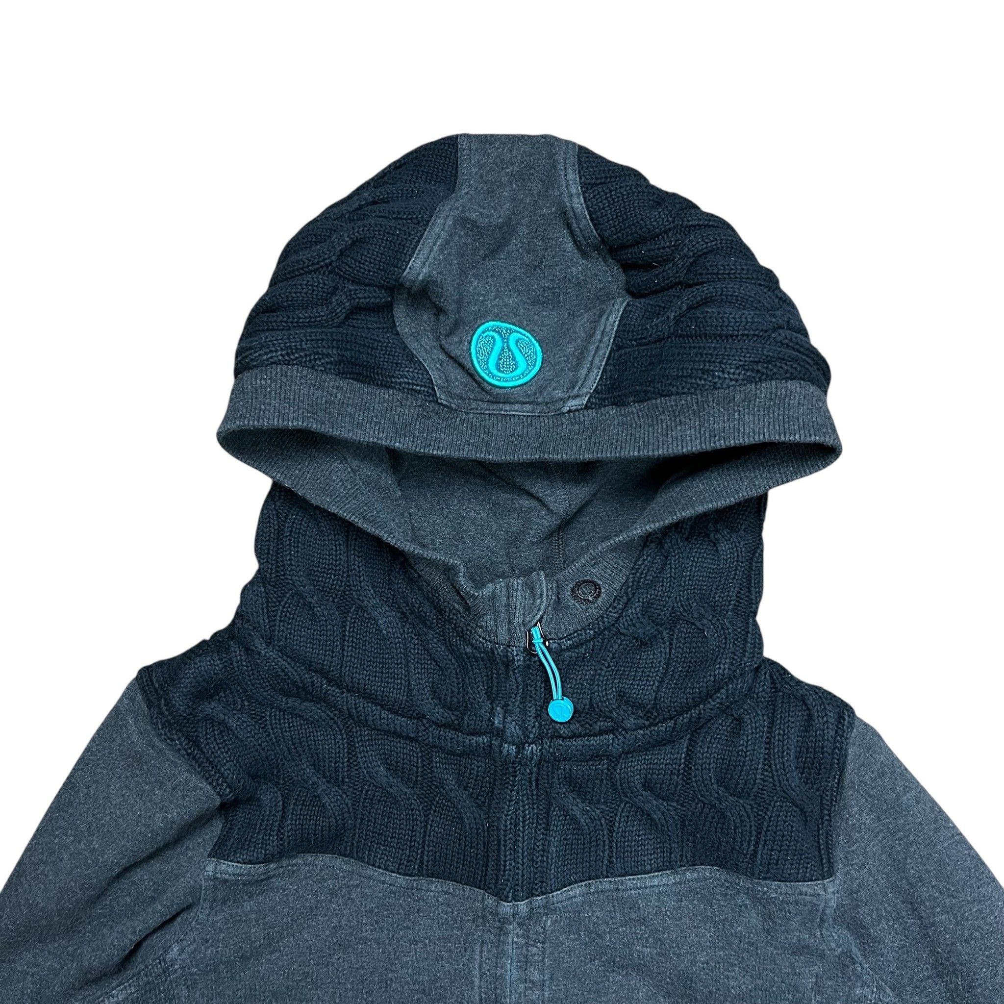 Lululemon Y2K Lululemon Fireside Scuba Cable Knit Full-zip Hoodie Size M / US 6-8 / IT 42-44 - 2 Thumbnail