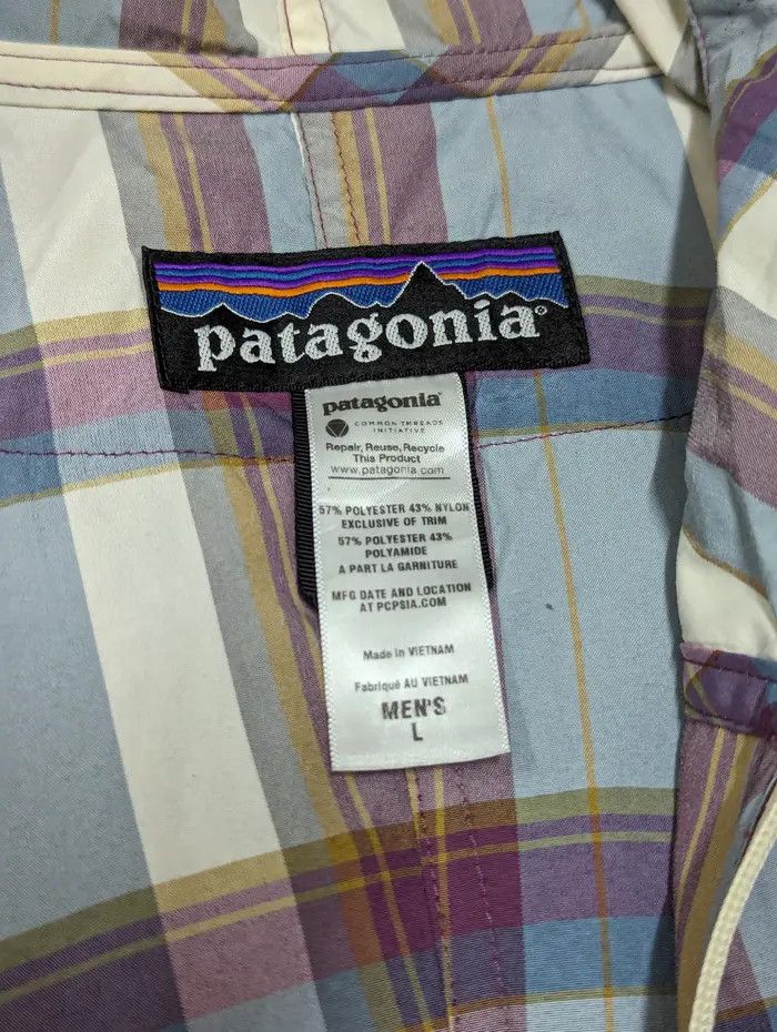 Patagonia Patagonia Mens First Sun Jacket Anorak Windbreaker Size US L / EU 52-54 / 3 - 8 Thumbnail