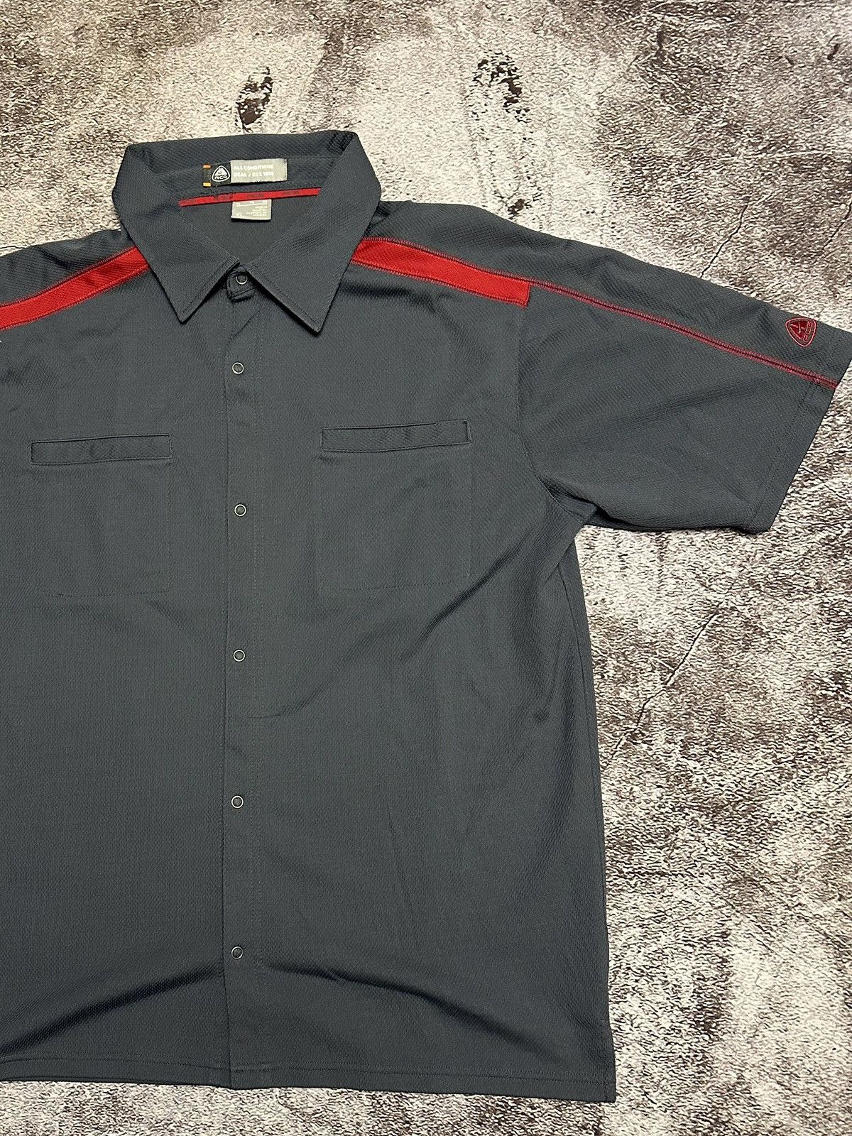 Nike ACG Vintage Nike ACG Shirt Buttons Sleeve Outdoor Pocker Size US XL / EU 56 / 4 - 2 Thumbnail