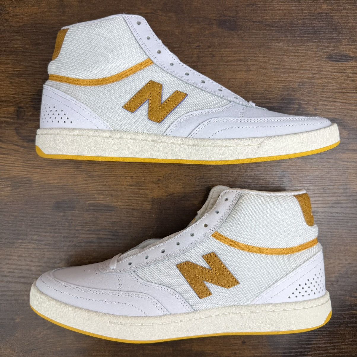 New Balance New Balance Numeric 440 High White Yellow Size 9 NM440HJR OG Size US 9 / EU 42 - 3 Thumbnail