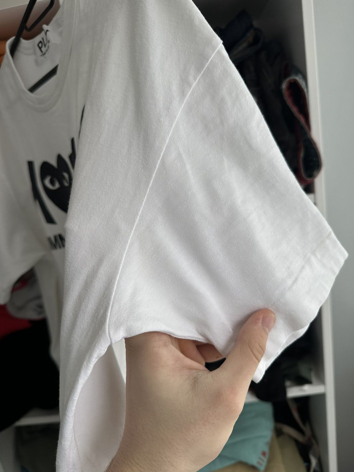 Comme des Garcons 🔥VINTAGE COMME DES GARCONS REVERSE LOGO HEART T SHIRT🔥 Size US L / EU 52-54 / 3 - 5 Thumbnail