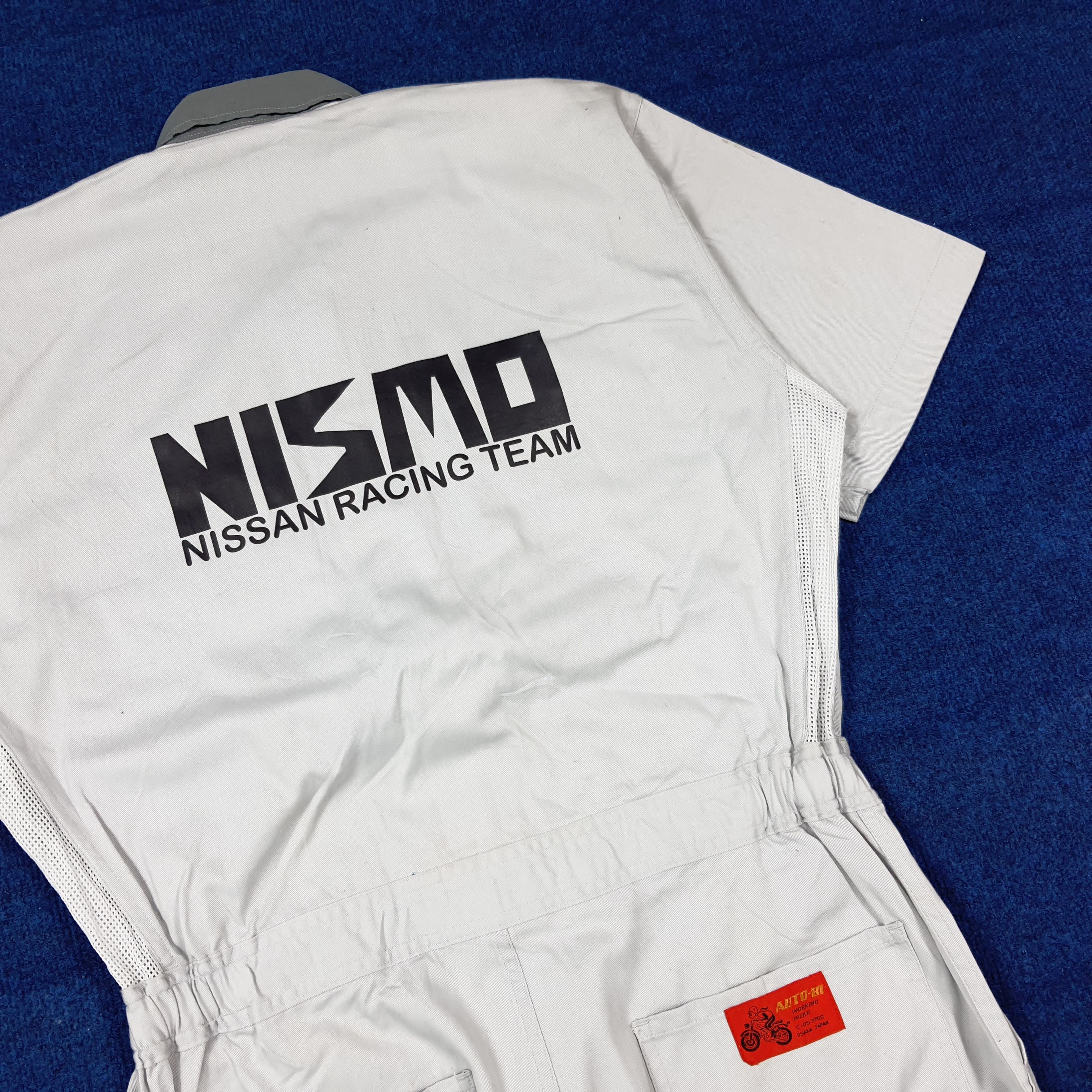 Japanese Brand Vintage NISMO Nissan Racing Team Coverall Jumpsuit C284N20 Size US L / EU 52-54 / 3 - 2 Thumbnail