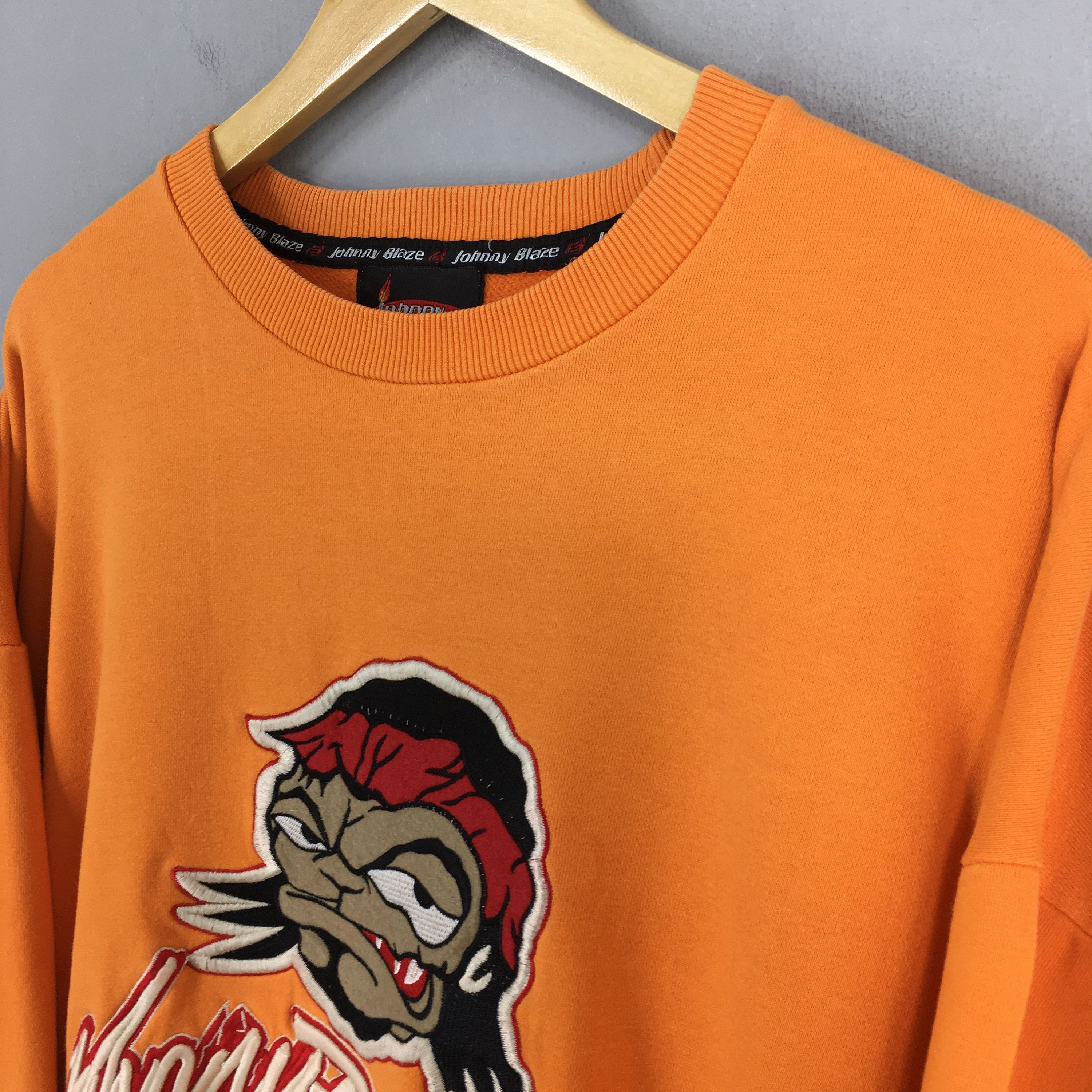 Vintage Vintage Johny Blaze Baggy Crewneck Sweatshirt XXLarge Size US XXL / EU 58 / 5 - 3 Thumbnail