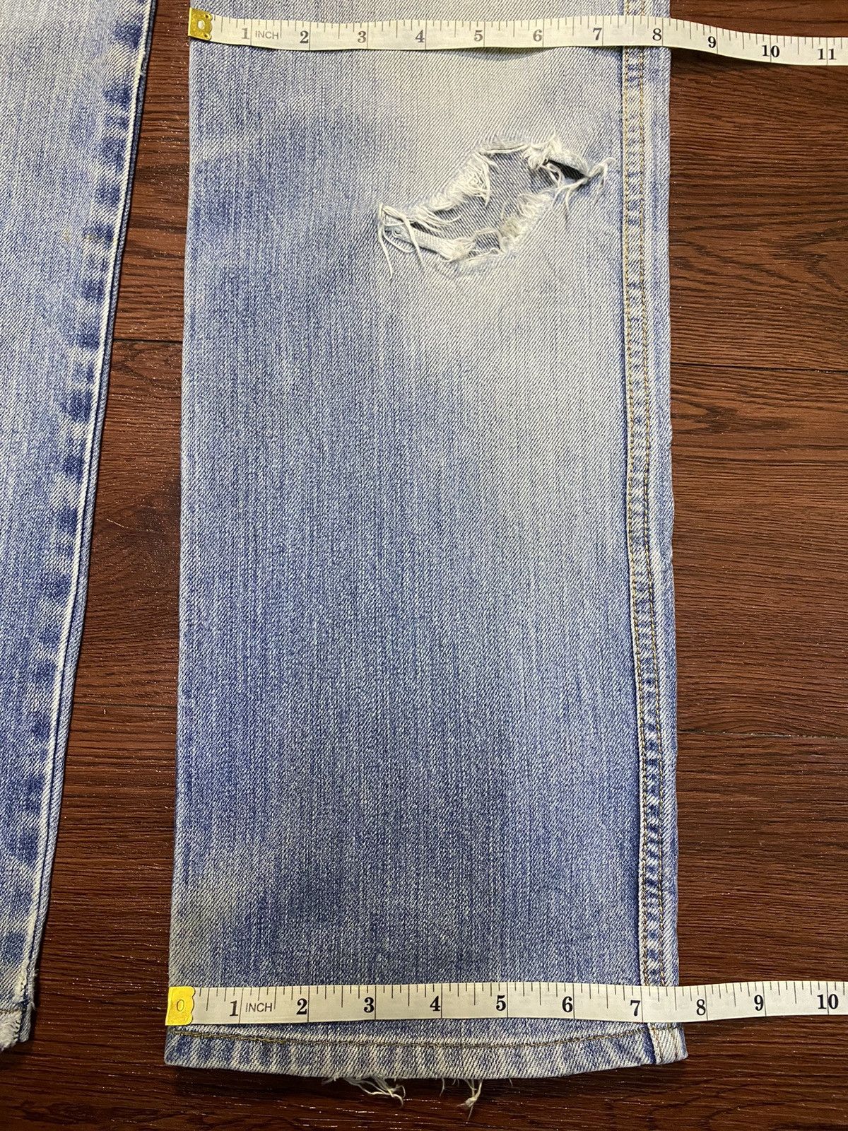KOJIMA GENES Vintage Japanese Brand Kojima Faded Distressed Bush Jeans Size US 30 / EU 46 - 17 Thumbnail