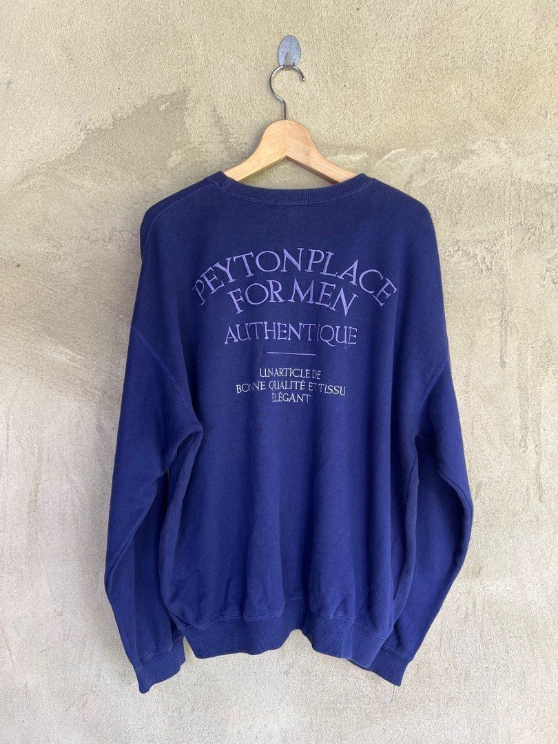 PPFM Japanese Brand Peytonplace For Men Spell Out Sweatshirt Size US M / EU 48-50 / 2 - 7 Thumbnail