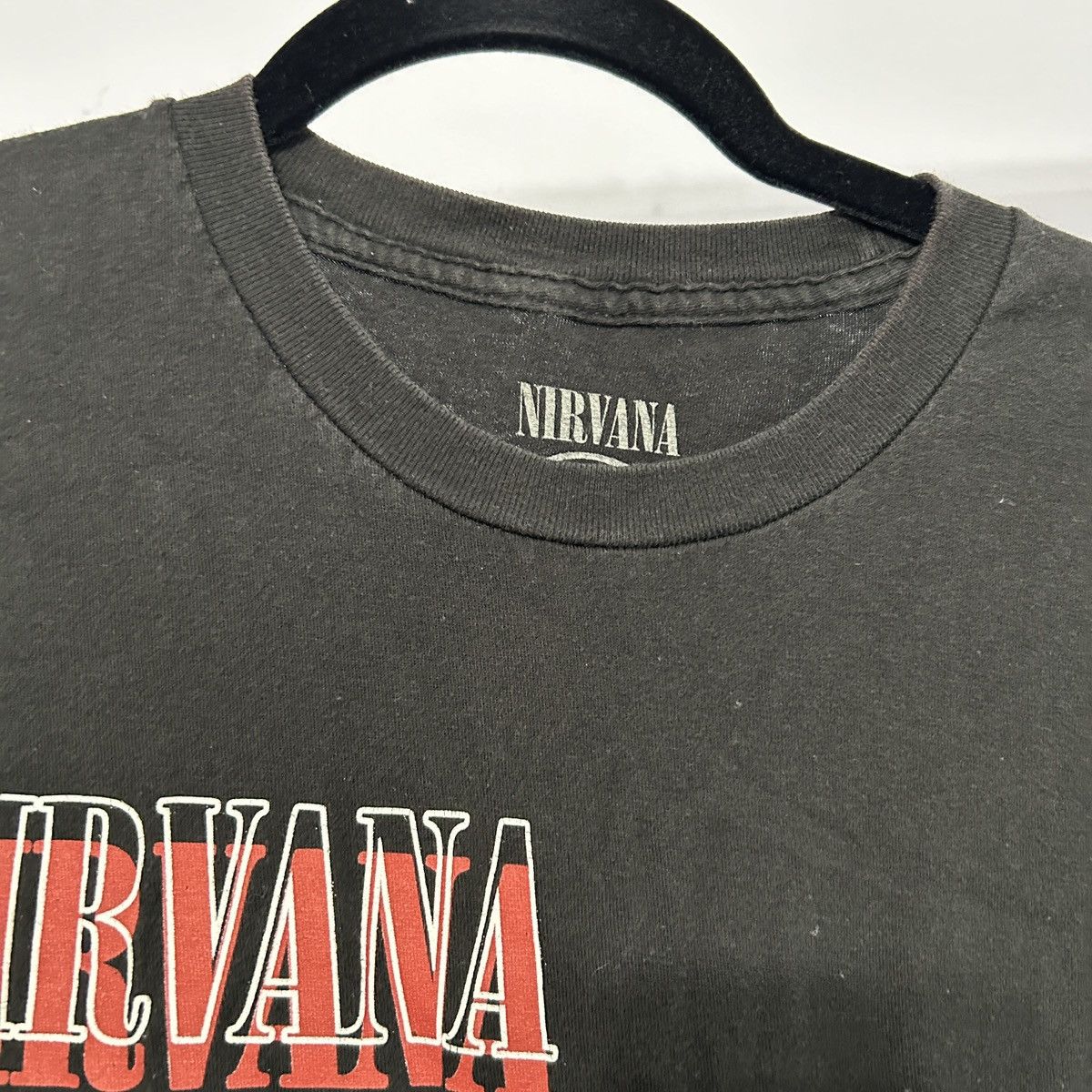 Nirvana Nirvana Black and Yellow Graphic Band Tee Size XL - "Darryl" Size US XL / EU 56 / 4 - 8 Thumbnail
