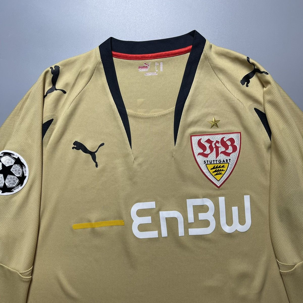Puma STUTTGART PUMA 2007/2008 FOOTBALL GK JERSEY #24 ULREICH Size US XXL / EU 58 / 5 - 4 Thumbnail